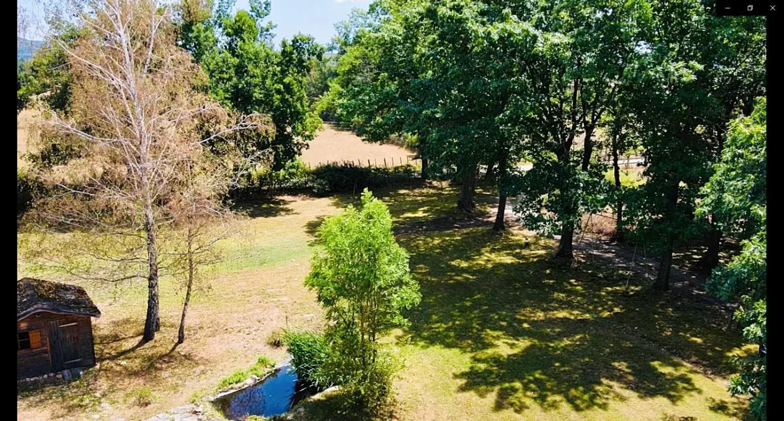 View (from property/room) in Chambres d'hôtes les Bruyères