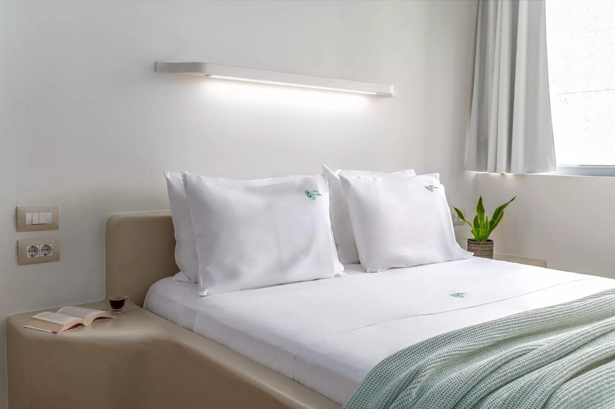 Bed in LOFUS Bio-Suites