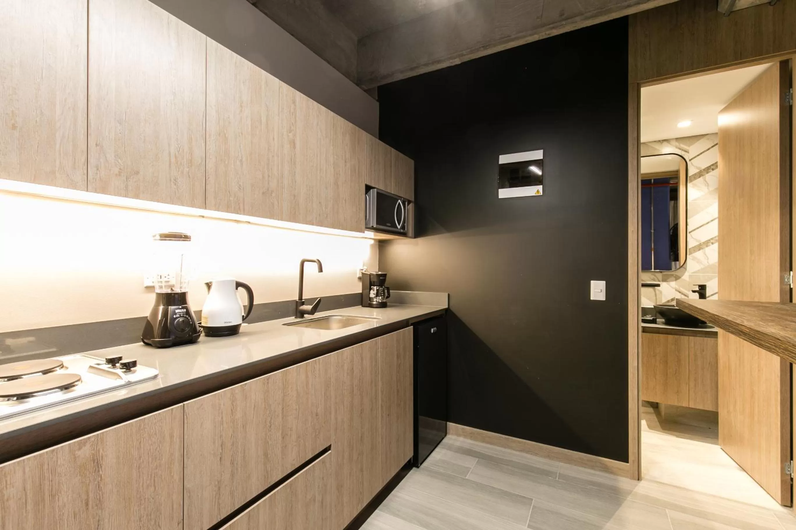 Coffee/tea facilities in Factory Lofts Hotel