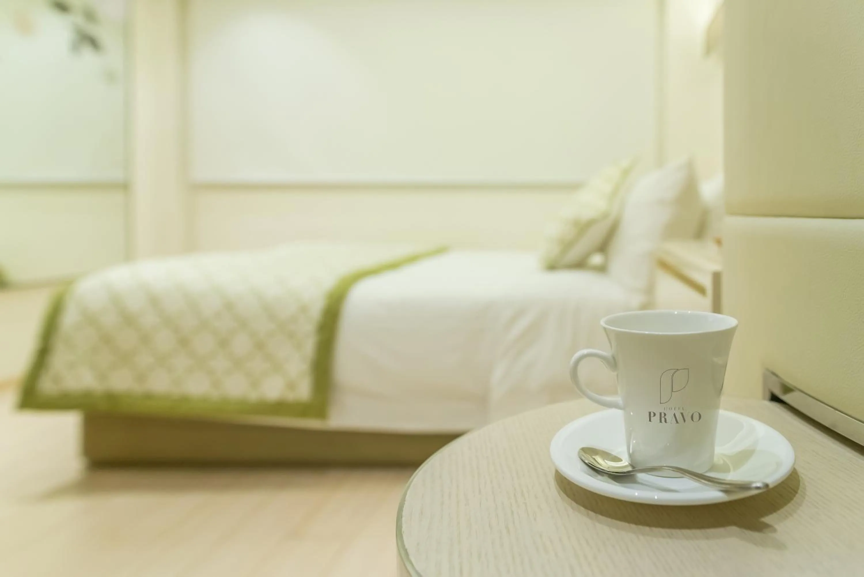 Bed in Hotel Pravo Hong Kong