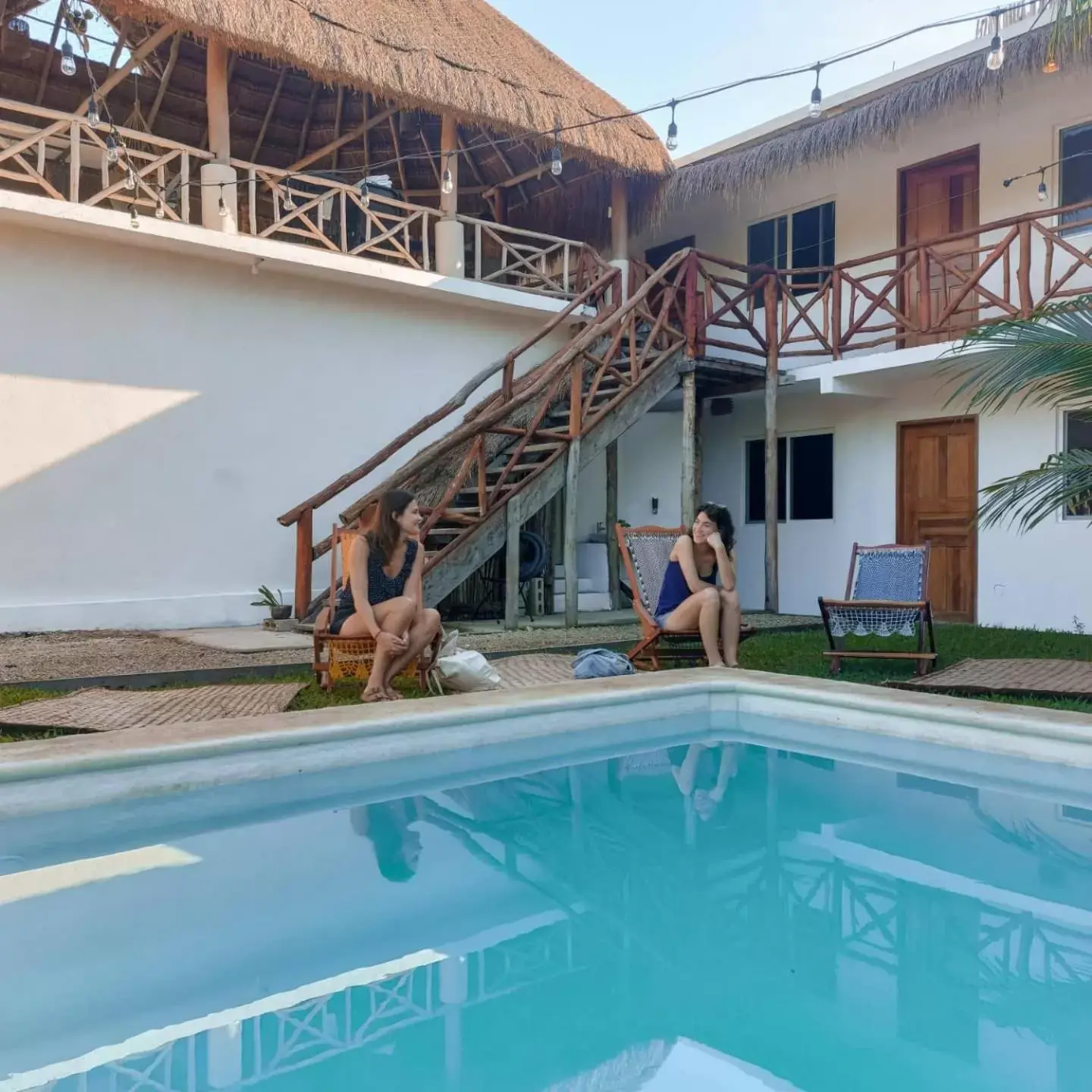 Swimming Pool in Hotel Xa´an Bacalar