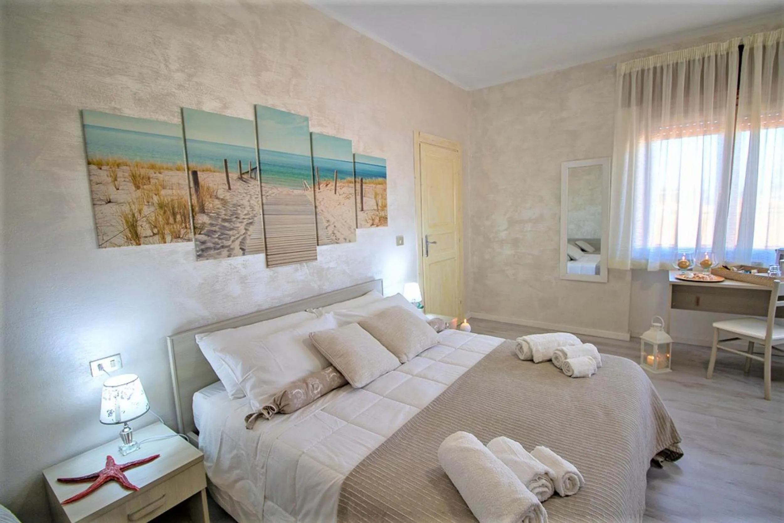 Bed in Hotel Ariadimari