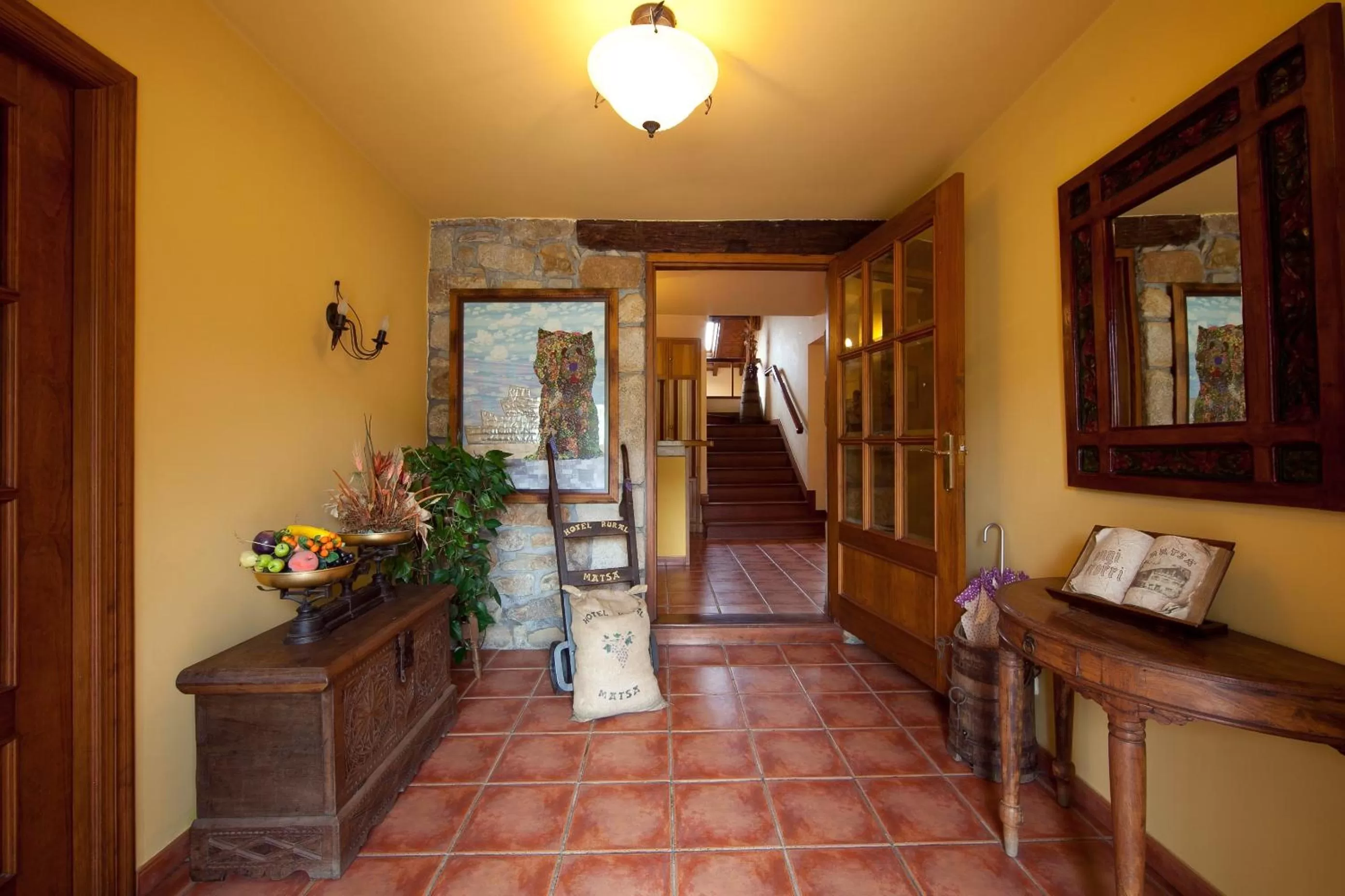 Lobby or reception in Hotel Matsa B&B