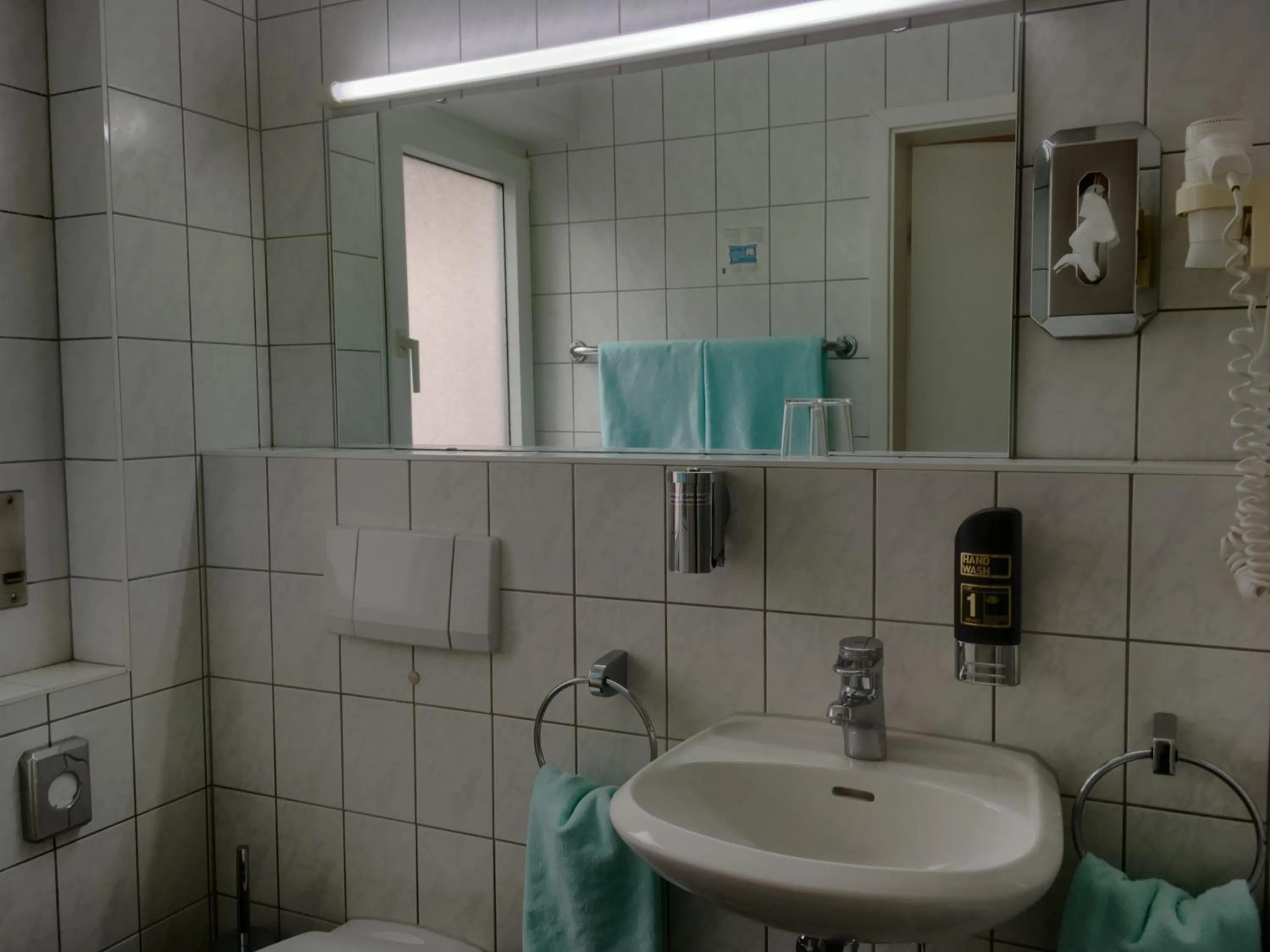 Toilet in Hotel Hansa