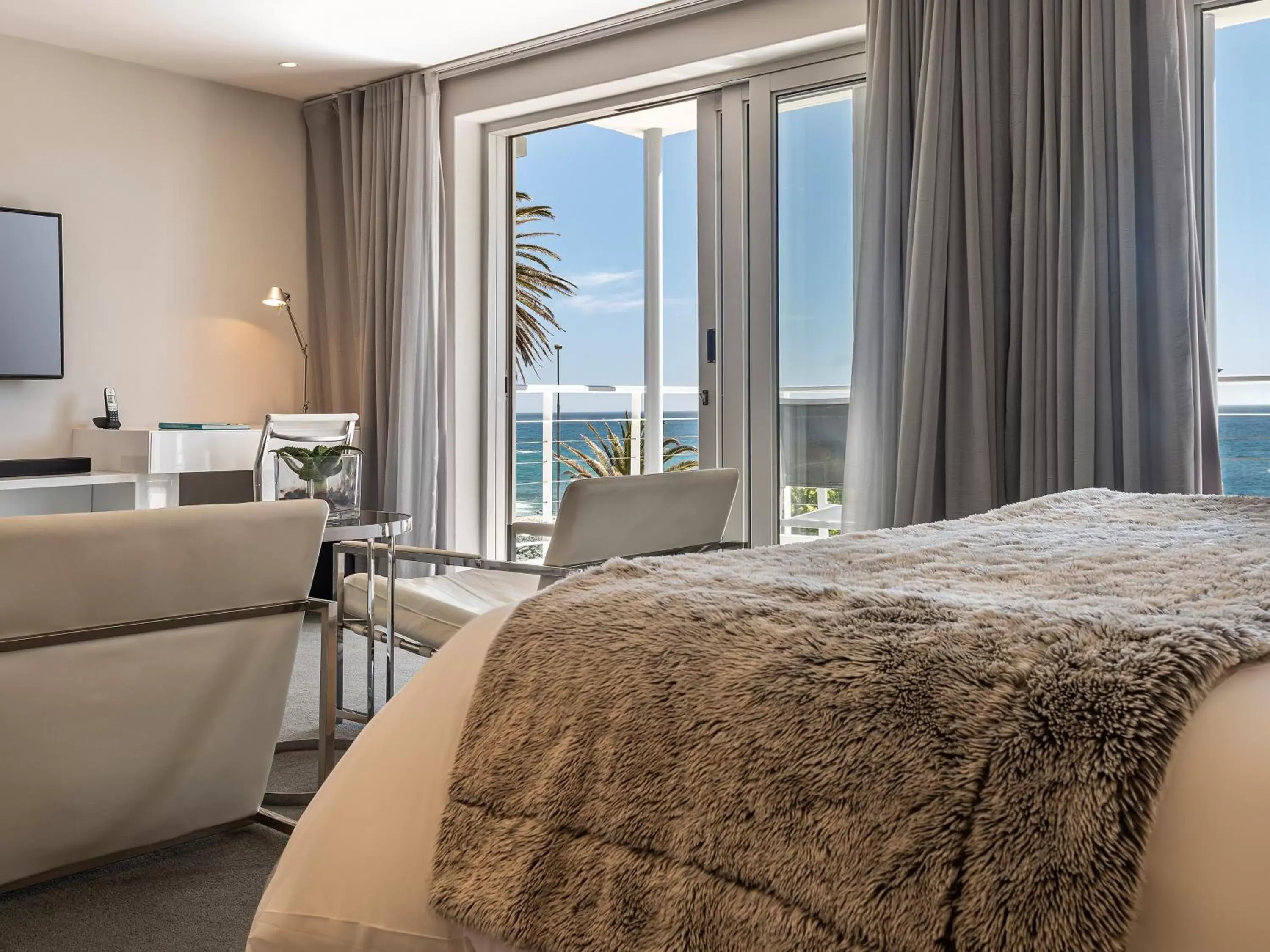 Bedroom in South Beach Camps Bay Boutique Hotel