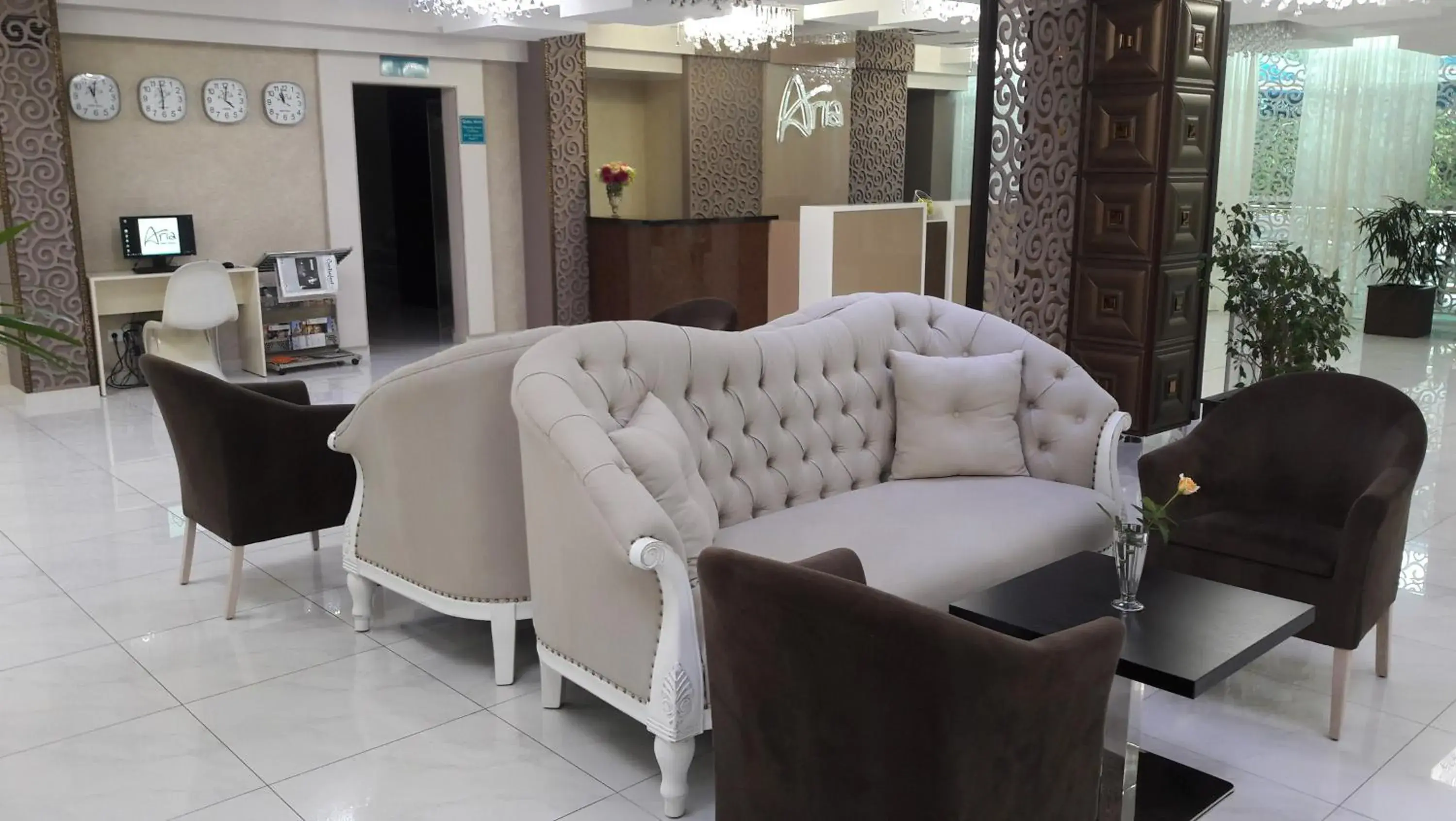 Business facilities, Seating Area in Aria Hotel Chisinau
