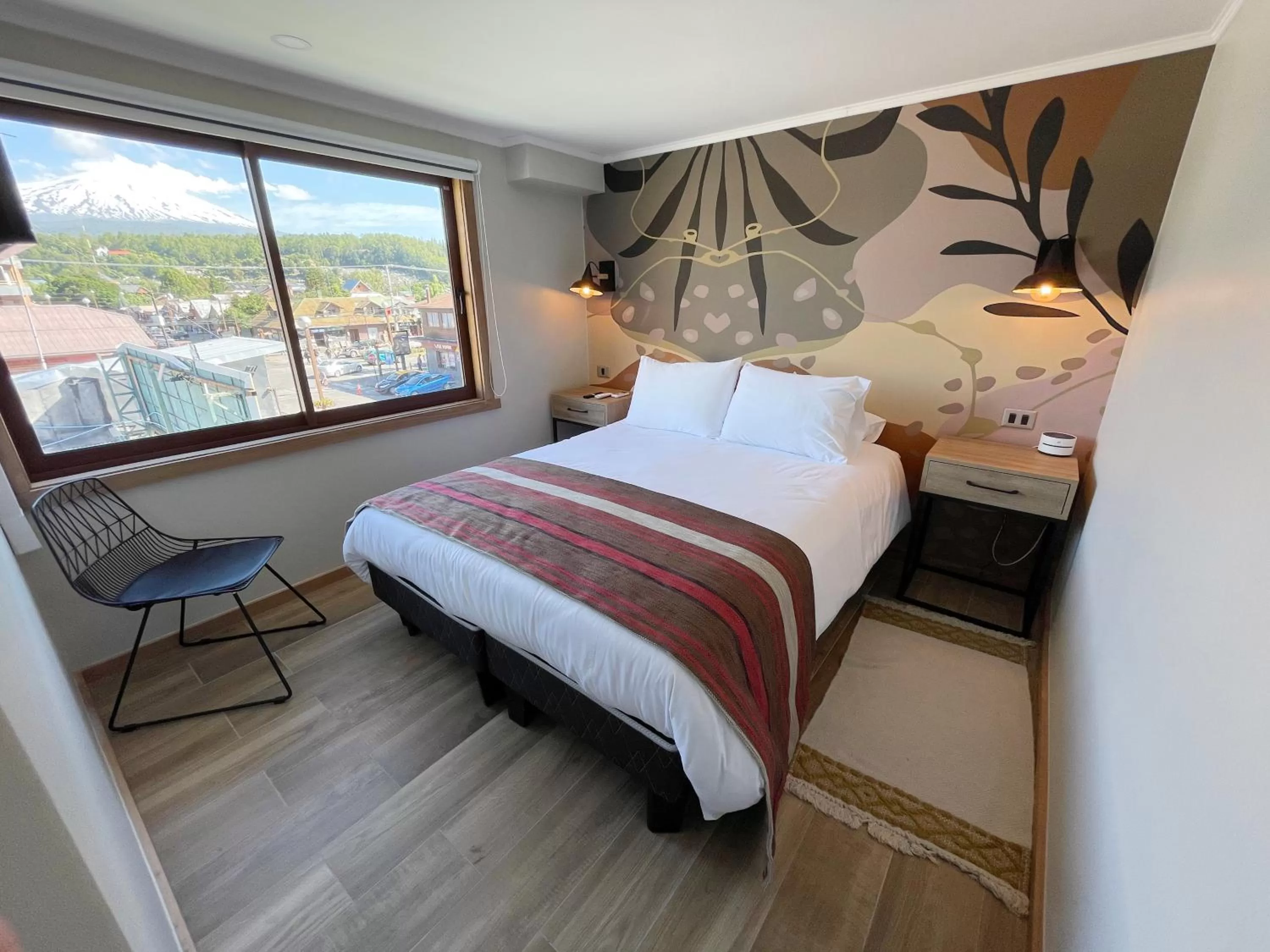 Bedroom, Bed in Mawün Hotel Pucón