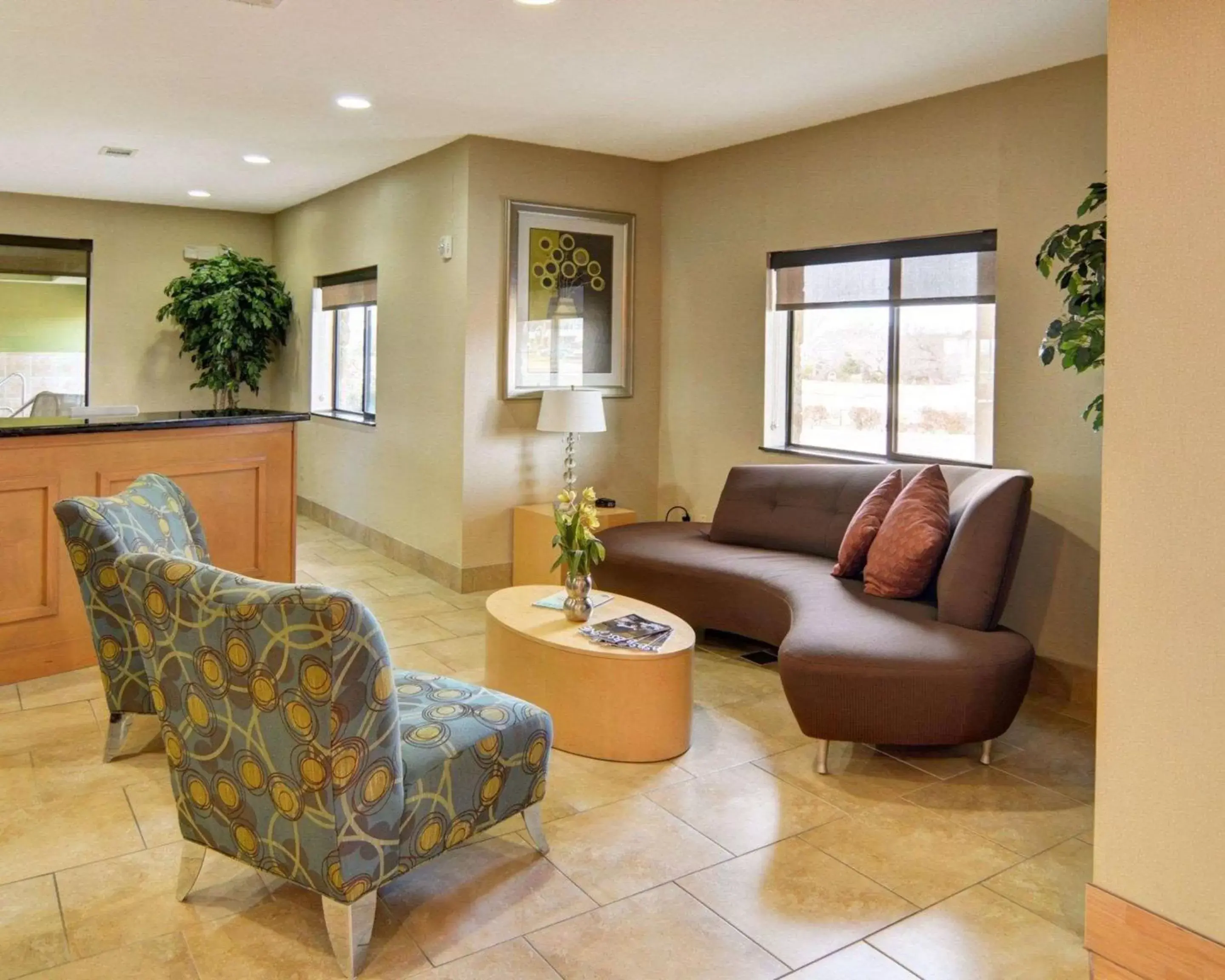 Lobby or reception, Seating Area in Comfort Suites Lindale
