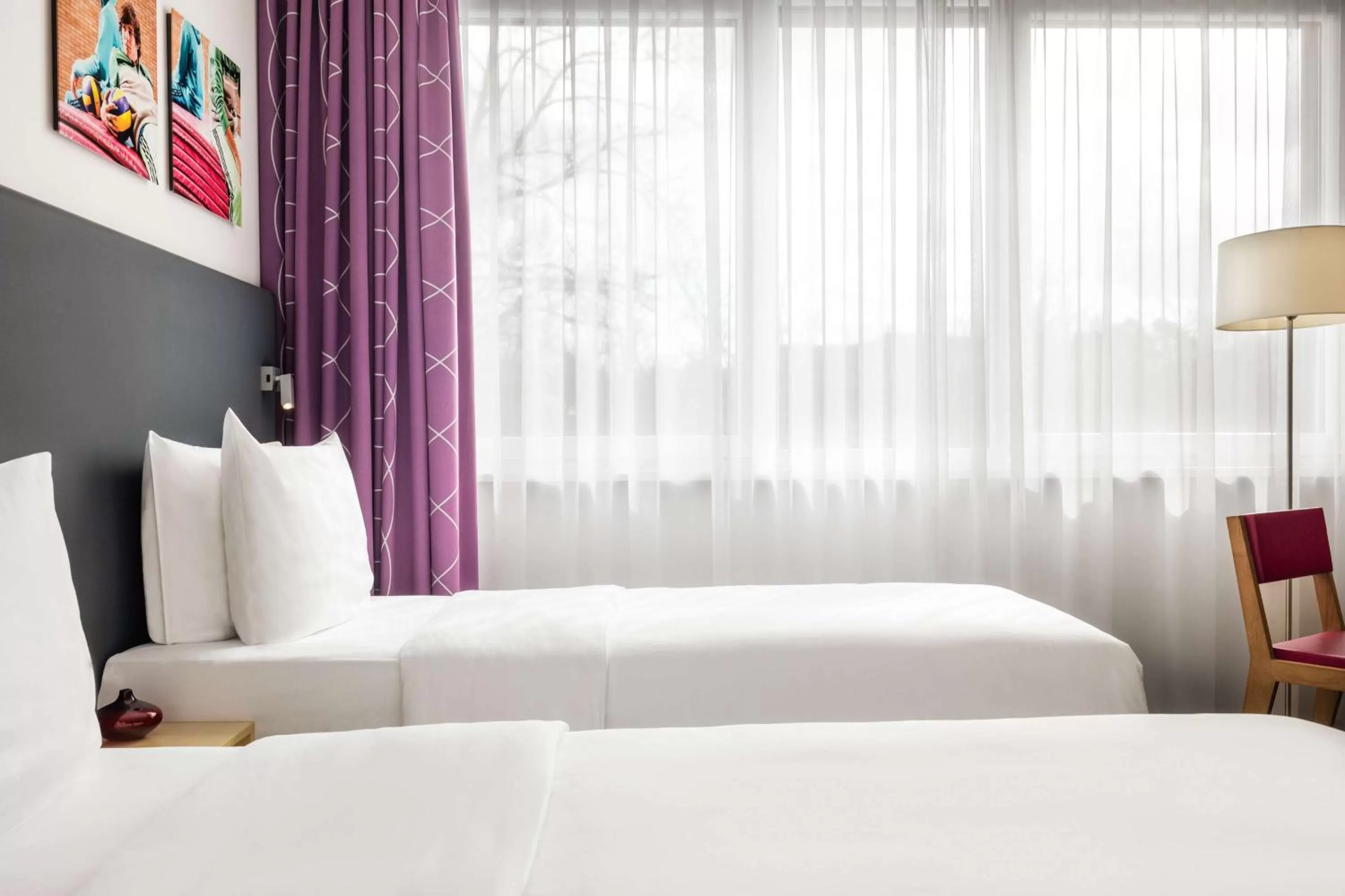 Photo of the whole room, Bed in Lindner Hotel Frankfurt Sportpark, part of JdV by Hyatt