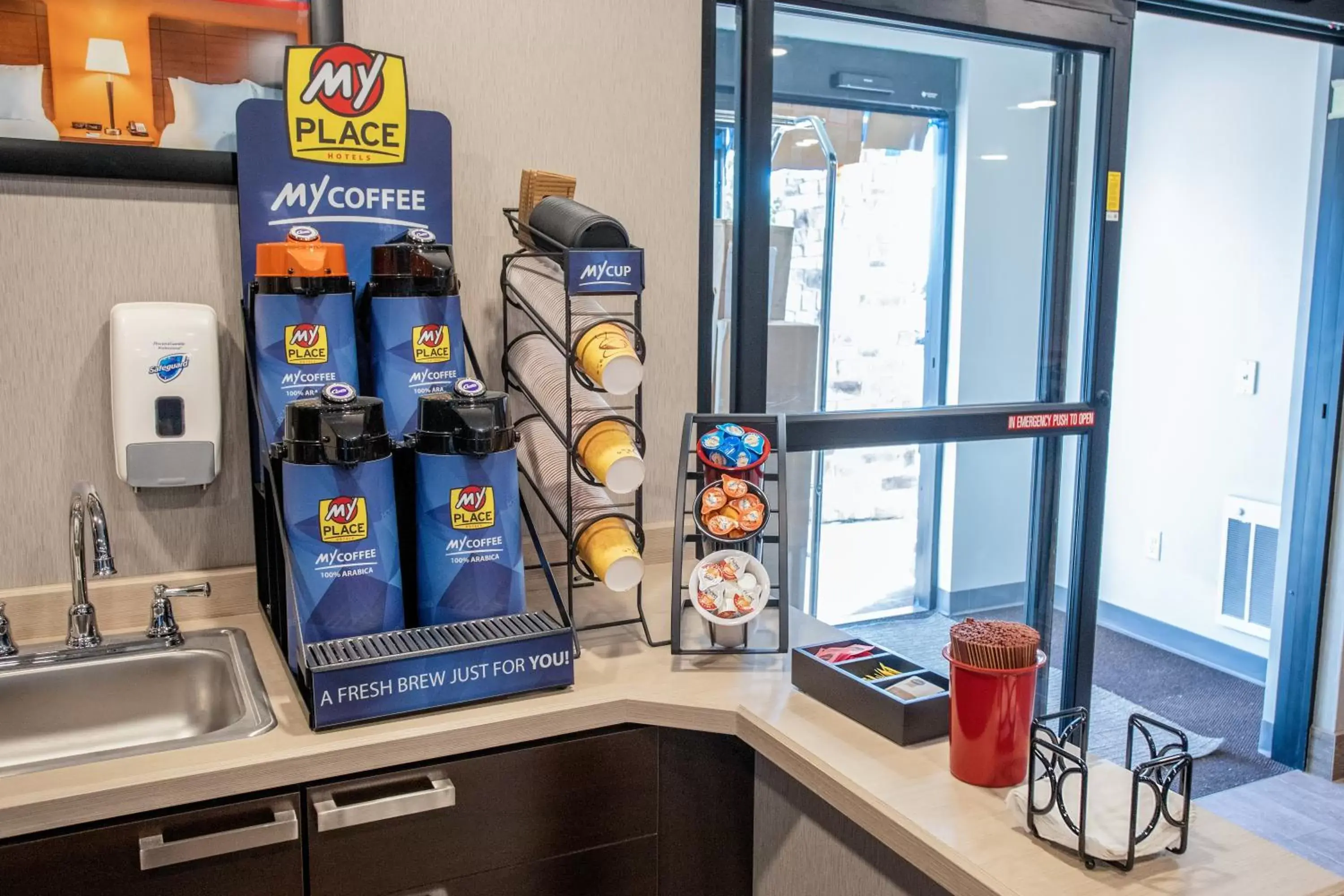 Coffee/tea facilities in My Place Hotel-Kalispell, MT