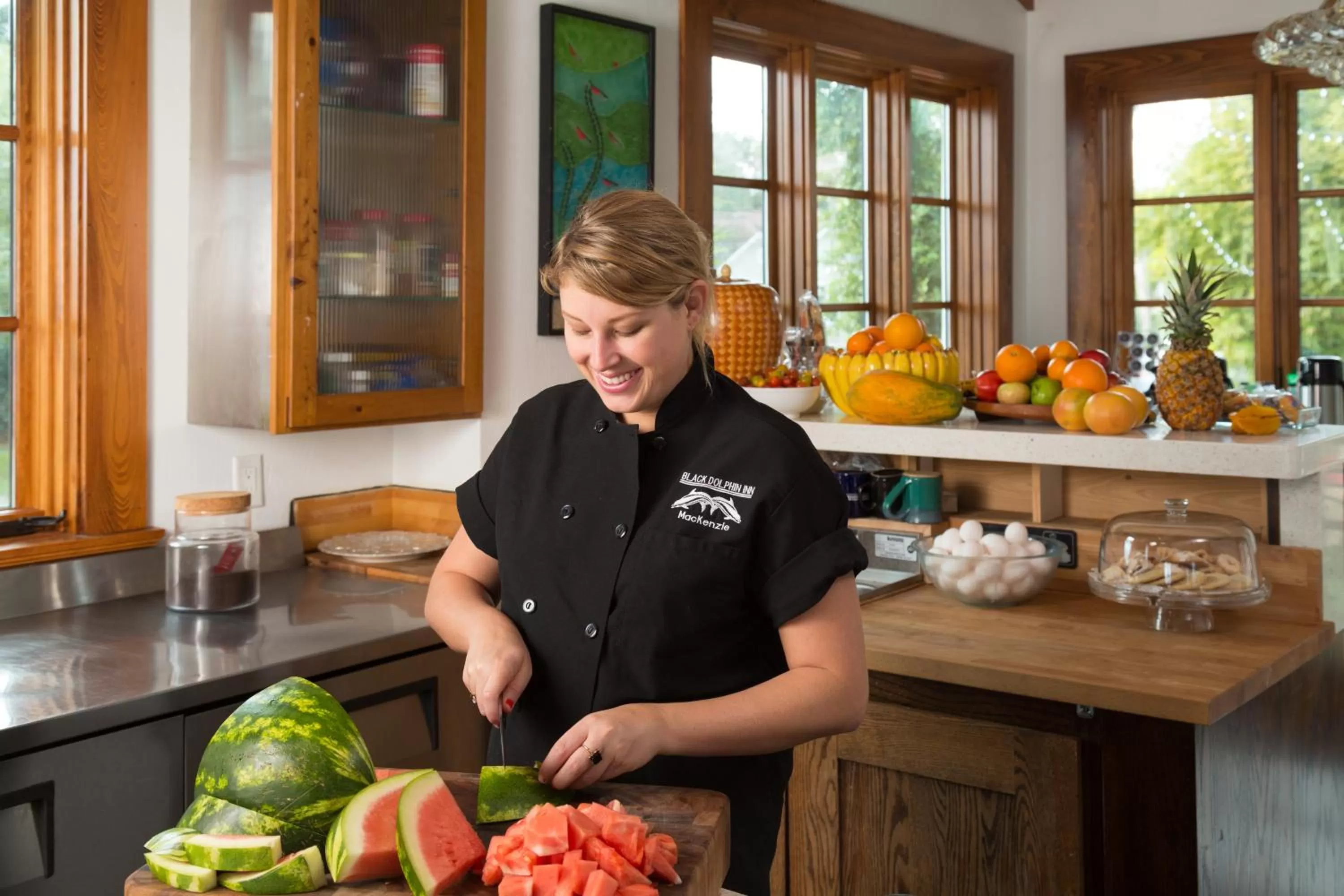 Staff in Black Dolphin Inn