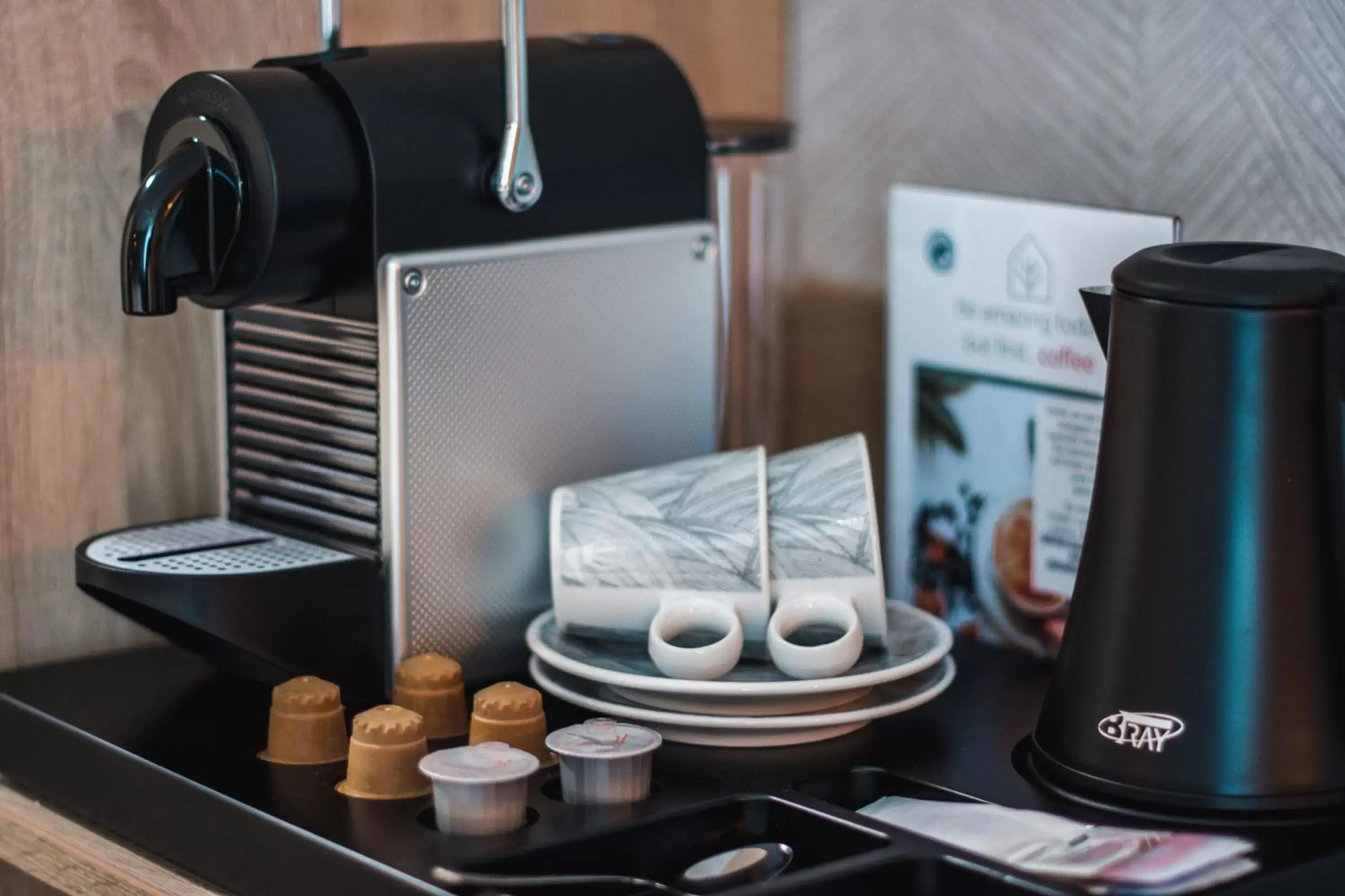 Coffee/tea facilities in Witte Berken Natuurhotel