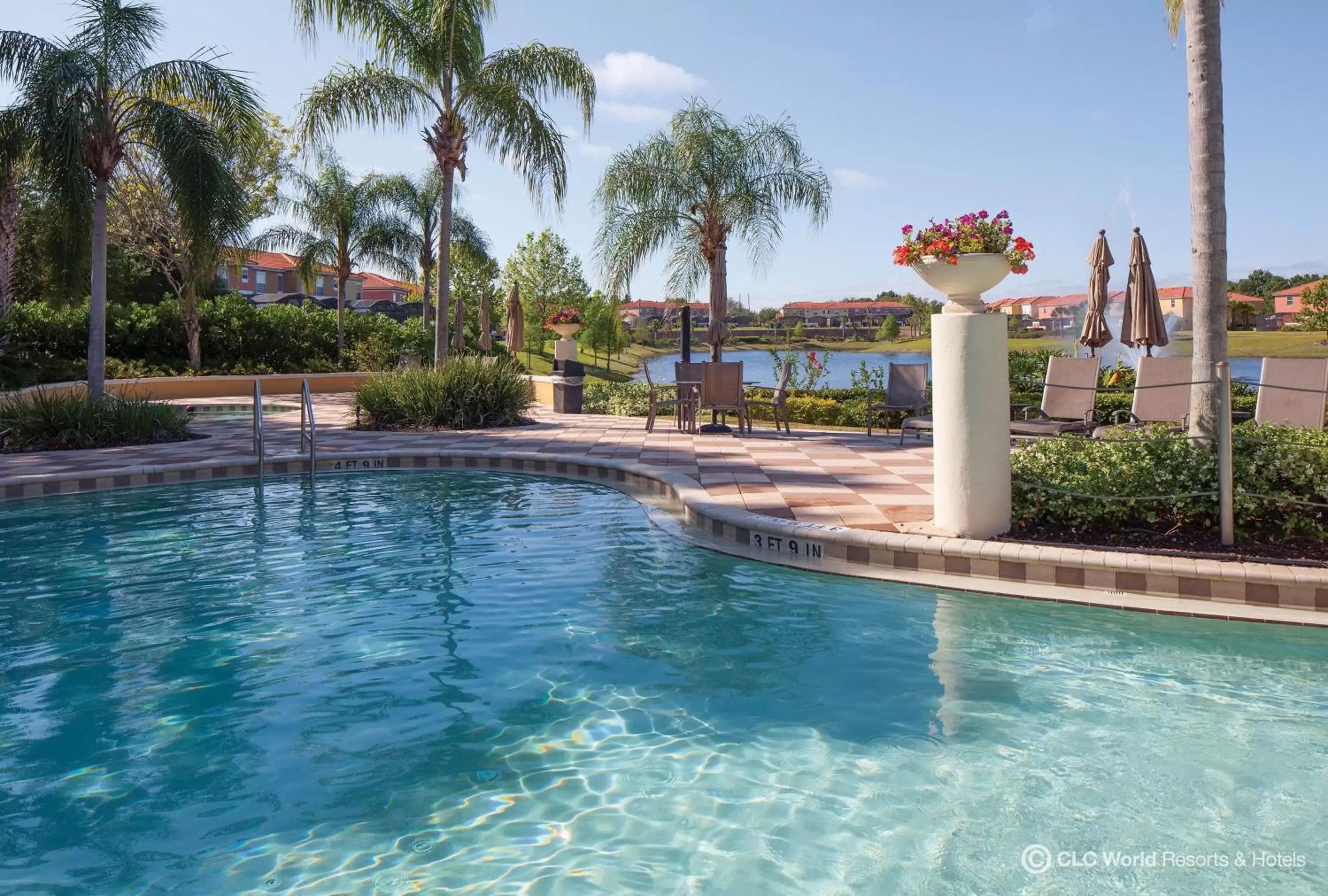 Swimming Pool in Encantada Resort Vacation Townhomes by IDILIQ