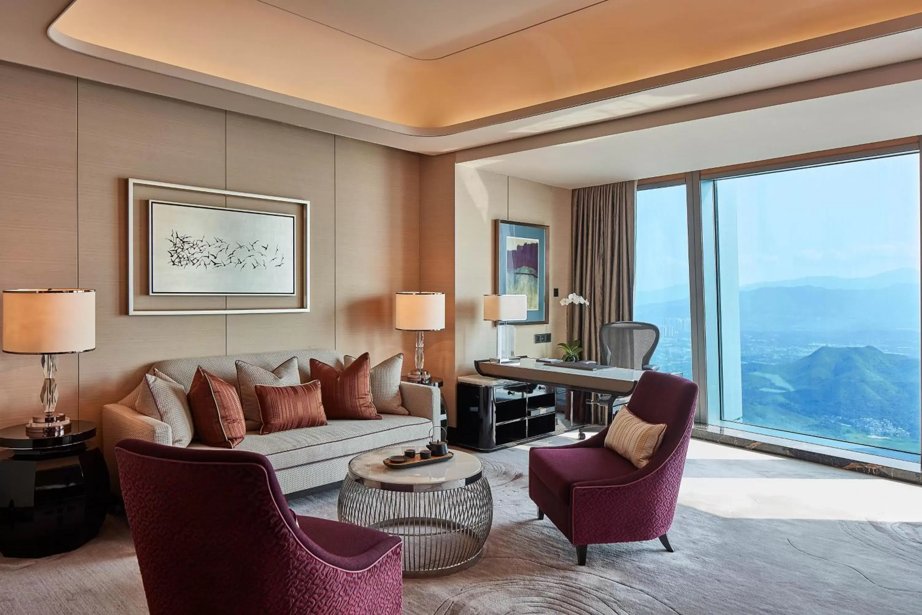 Living room, Seating Area in The St. Regis Shenzhen