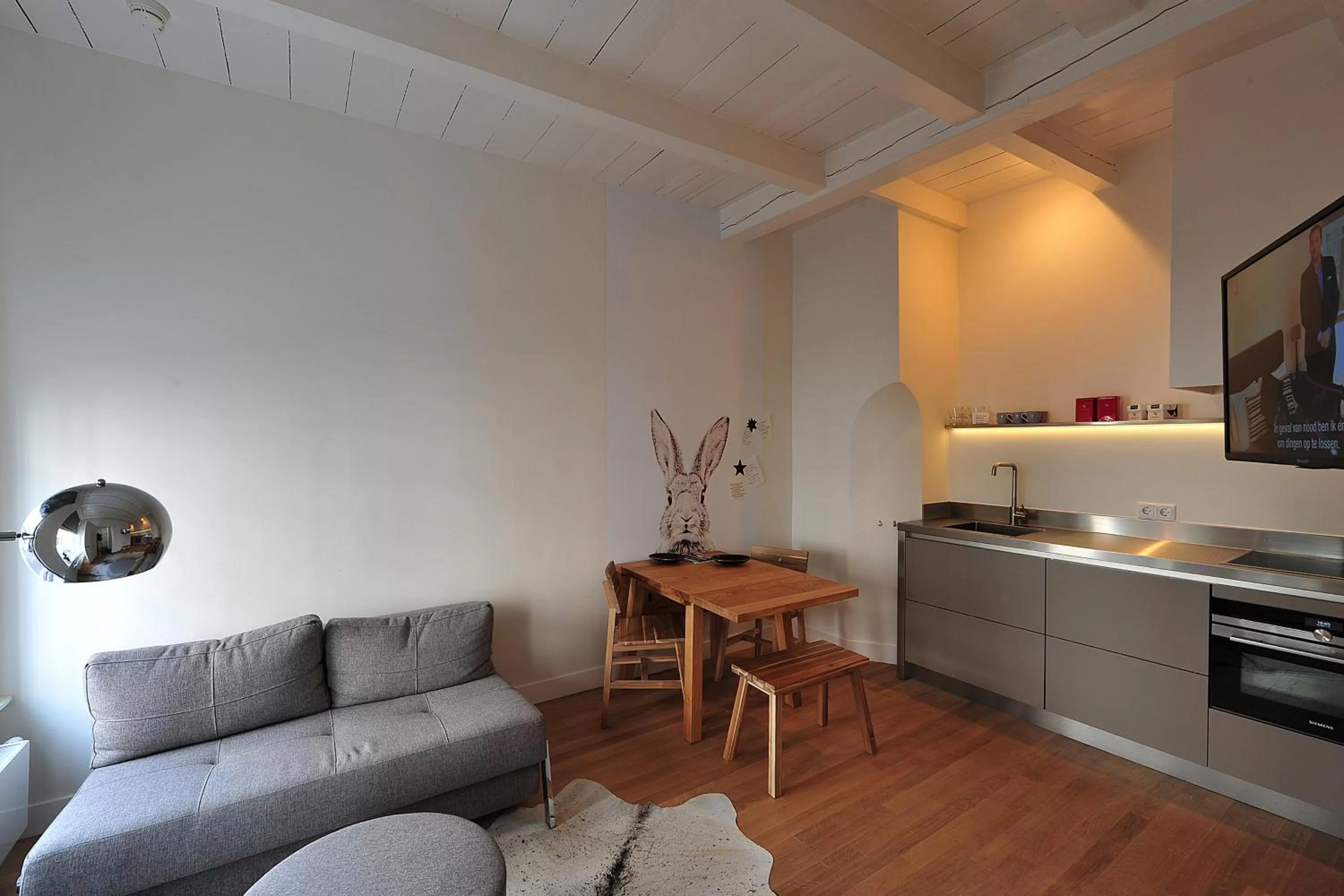 Dining area, Kitchen/Kitchenette in Boetiek Hotel Kampen