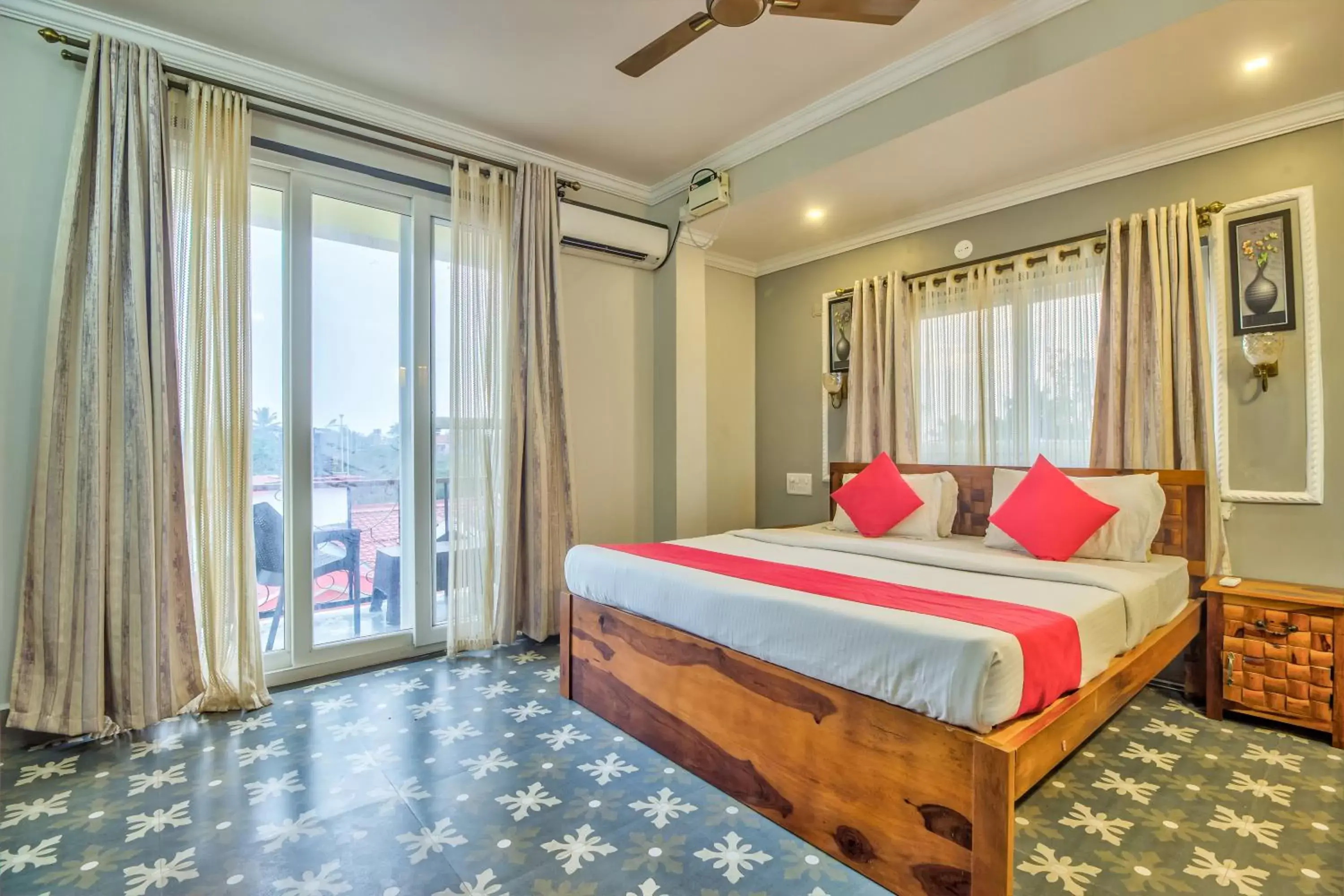 Bed in Hotel Baga Pescador Bed in Hotel Baga Pescador