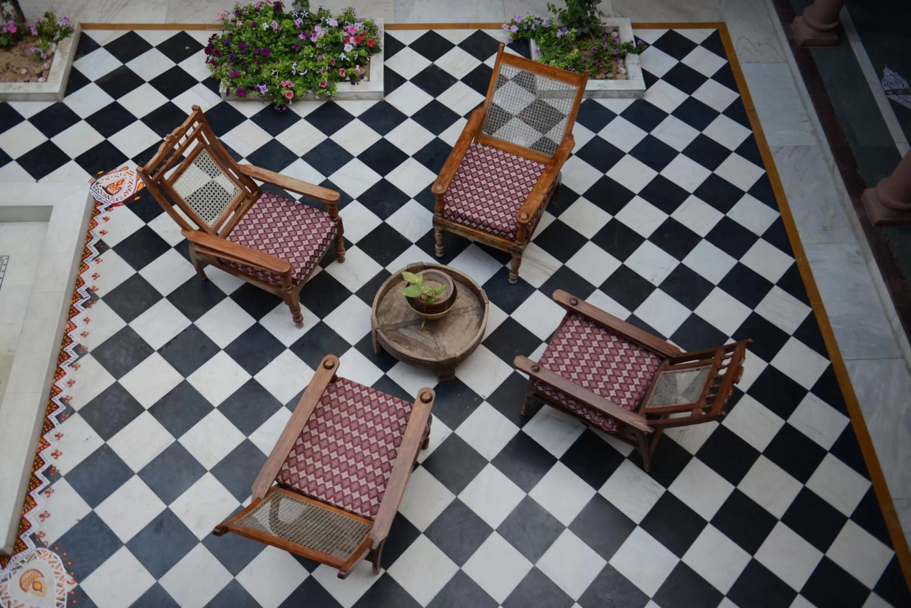 Patio in Ratan Vilas, Jodhpur