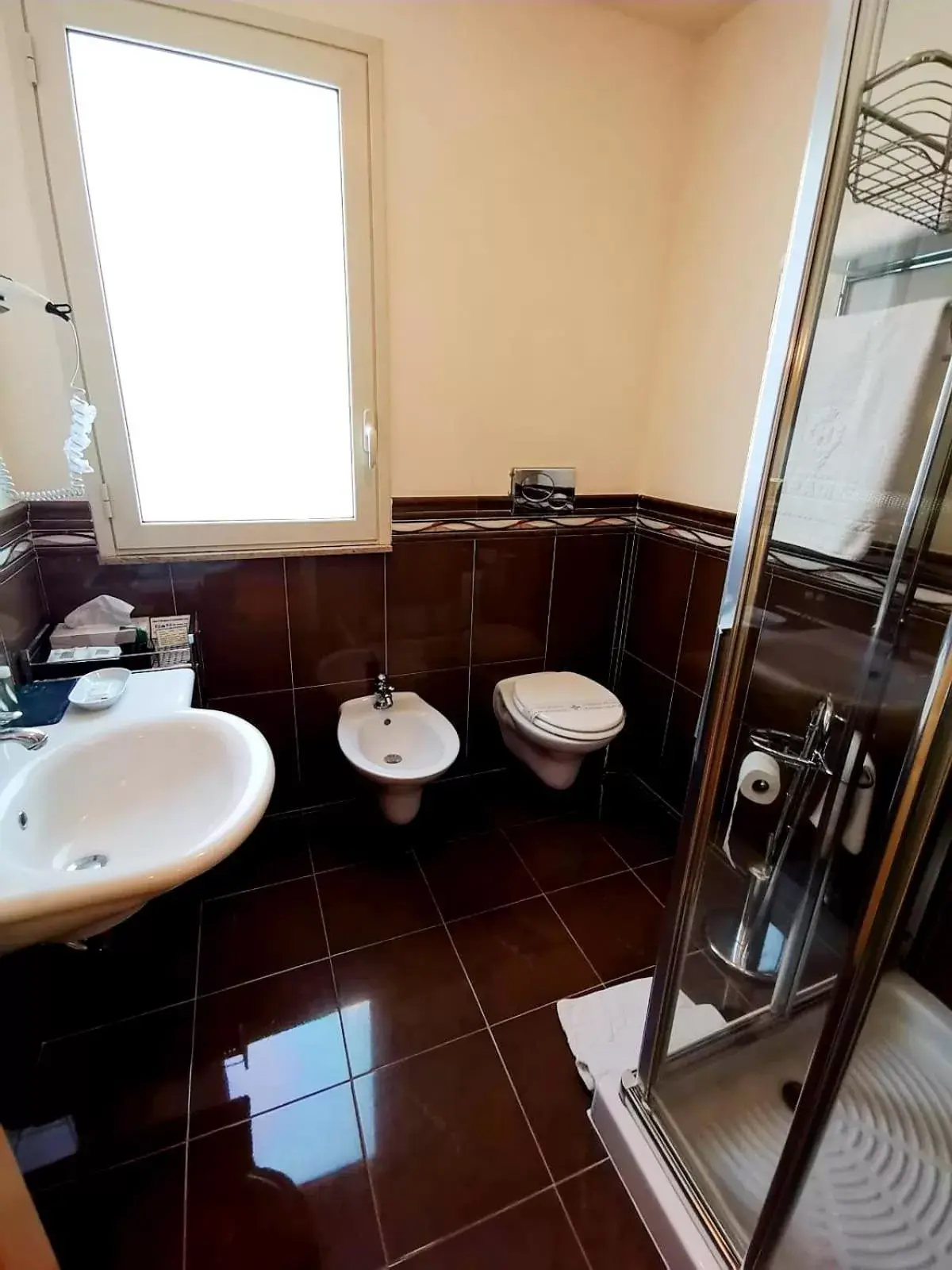 Shower, Bathroom in Hotel Ristorante Paradise
