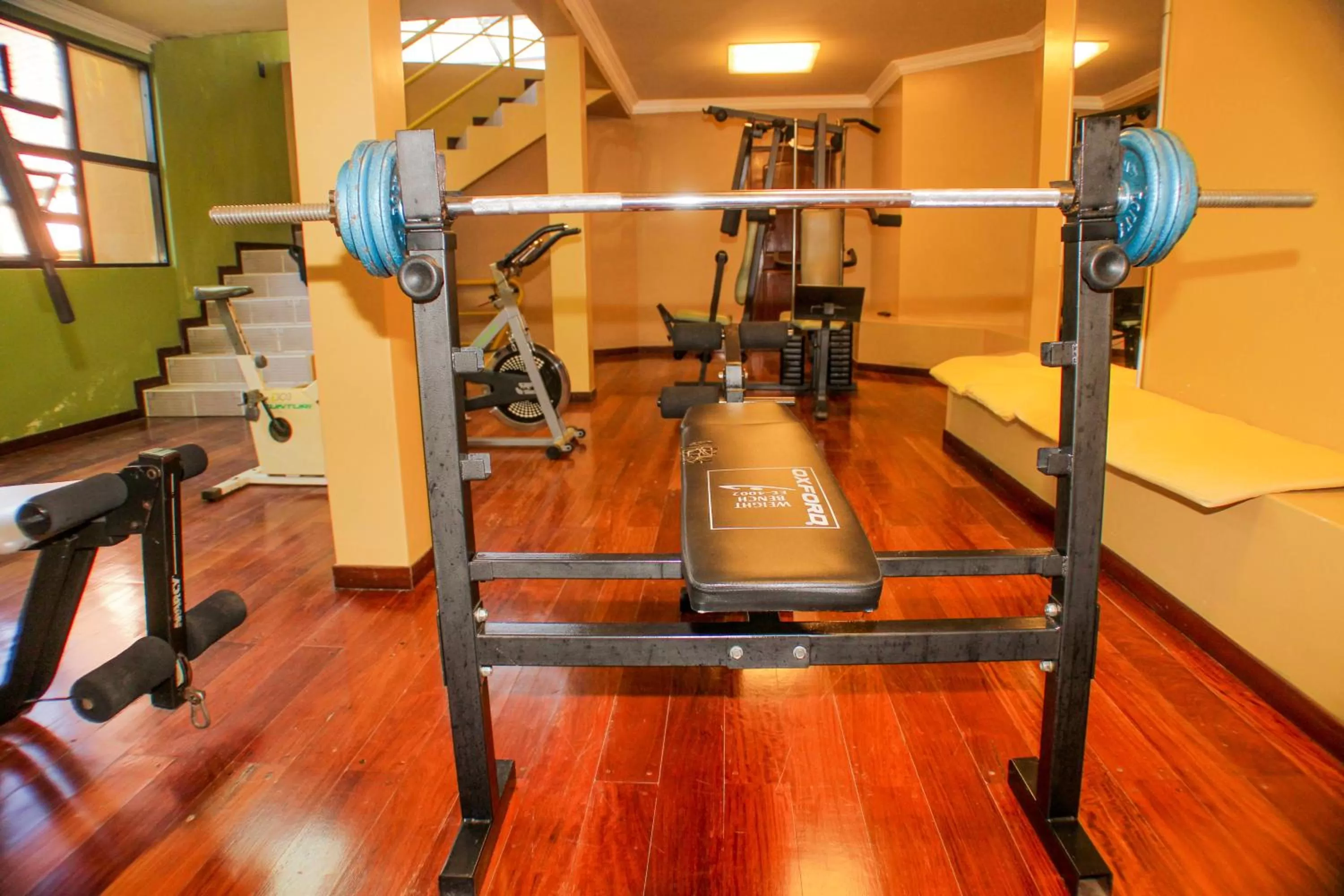 Fitness centre/facilities in Hotel Los Parrales