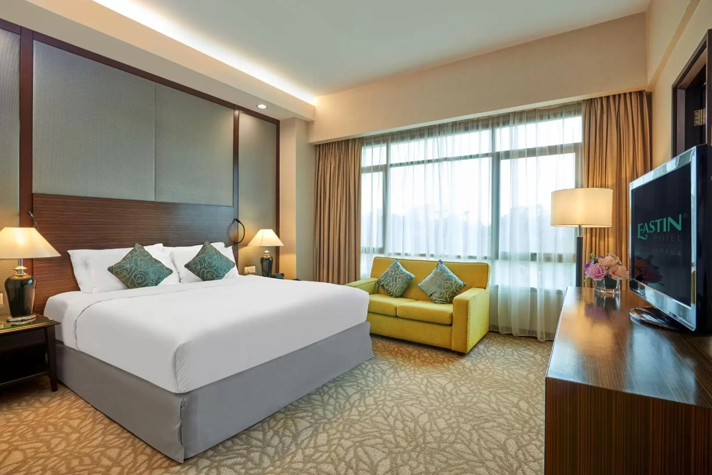 Bed in Eastin Hotel Kuala Lumpur