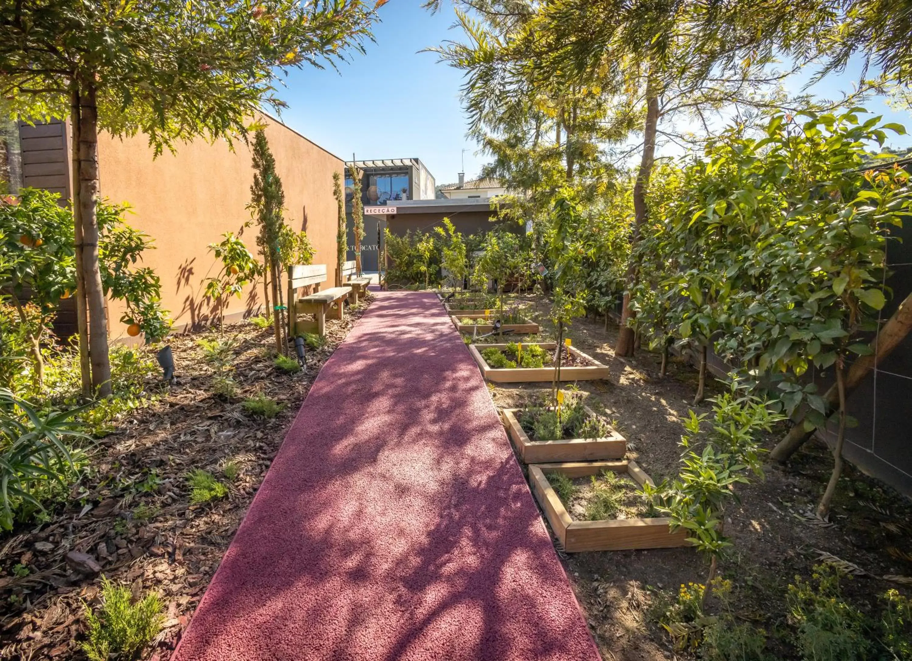 Garden, Property Building in Vale de São Torcato Hotel Rural