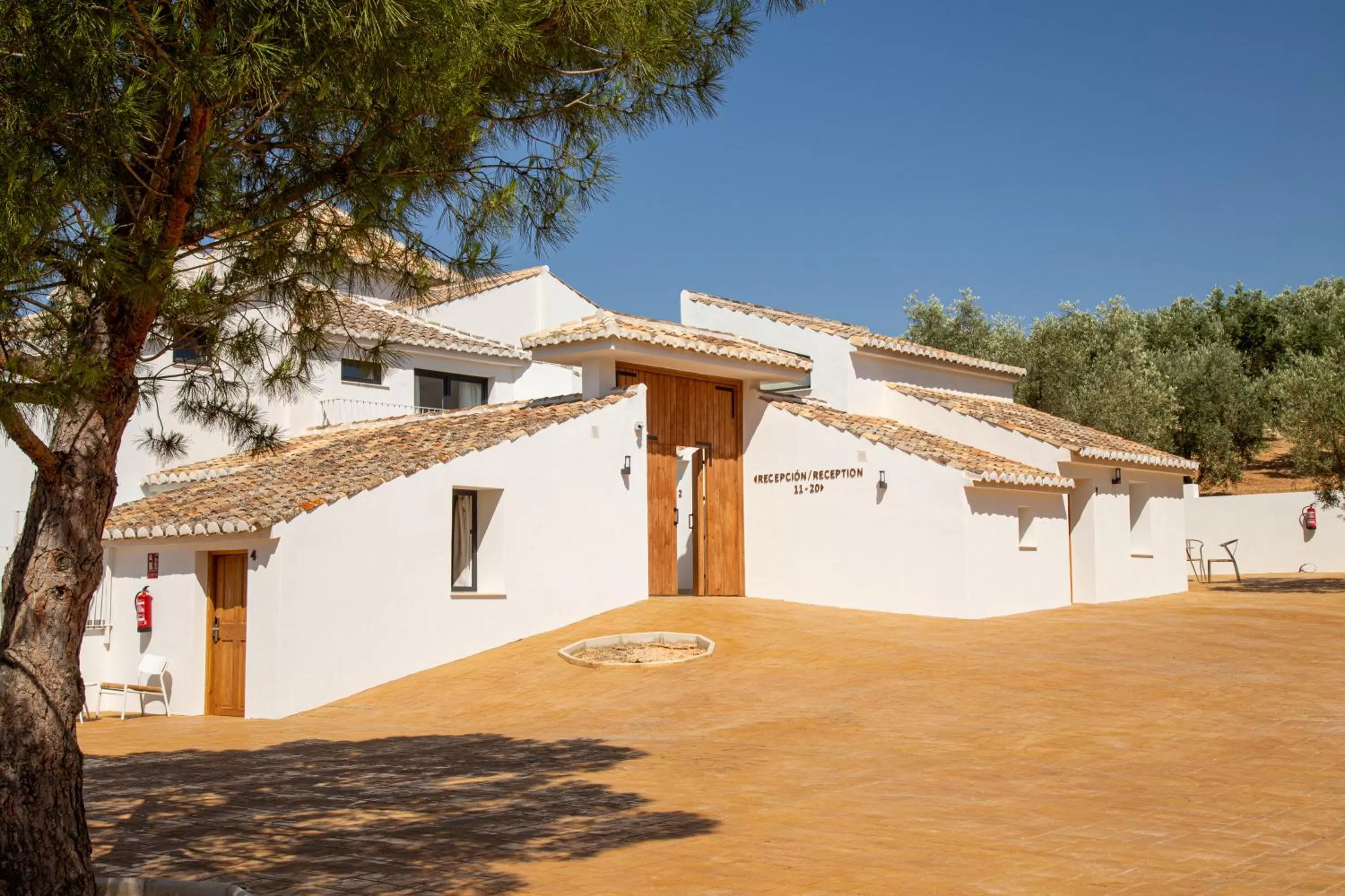 Property building in Hacienda Fresneda María by Real Spain Hotels Adults Recommended