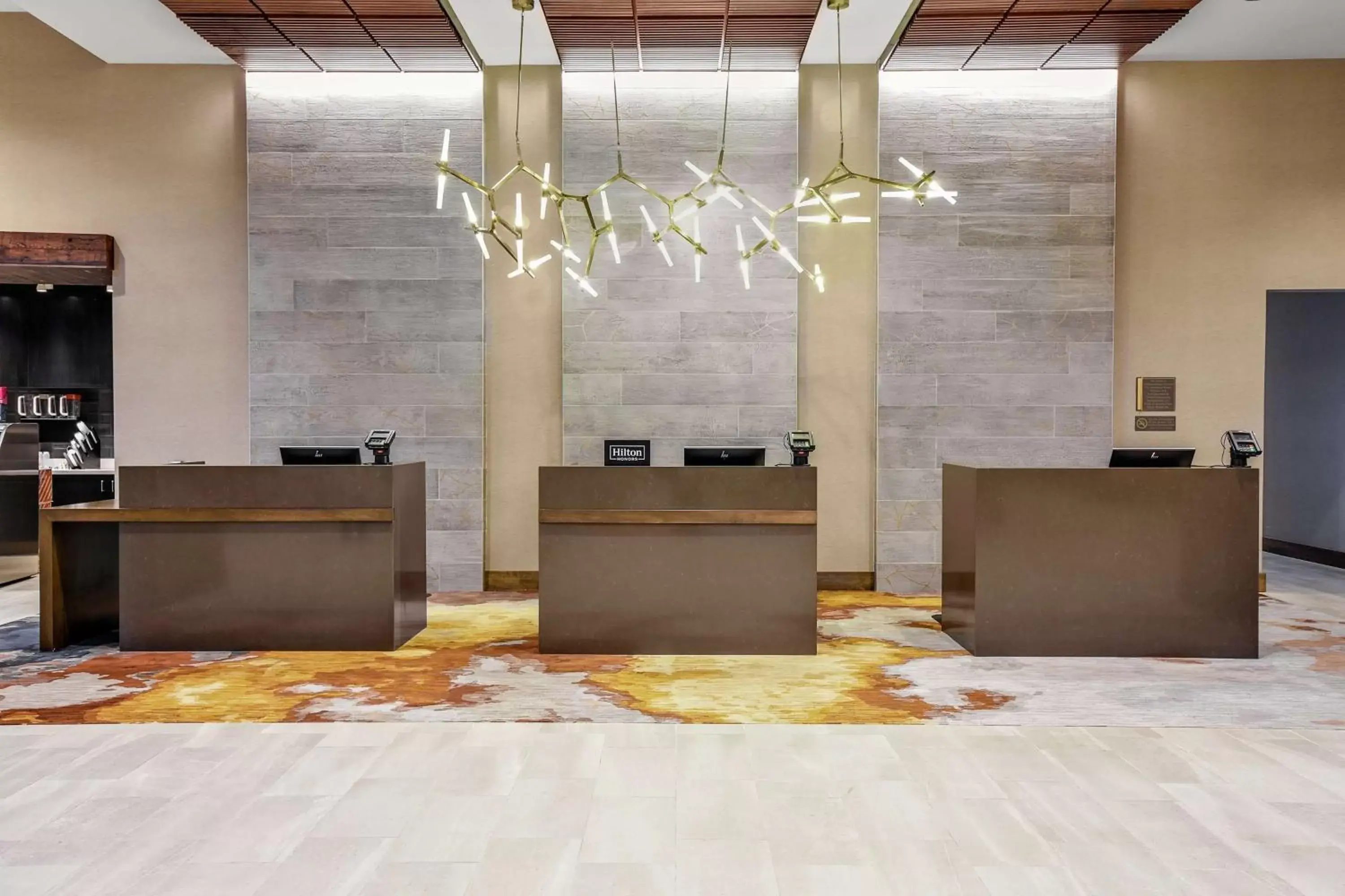 Lobby or reception in Embassy Suites by Hilton Jonesboro Red Wolf Convention Center Lobby or reception in Embassy Suites by Hilton Jonesboro Red Wolf Convention Center