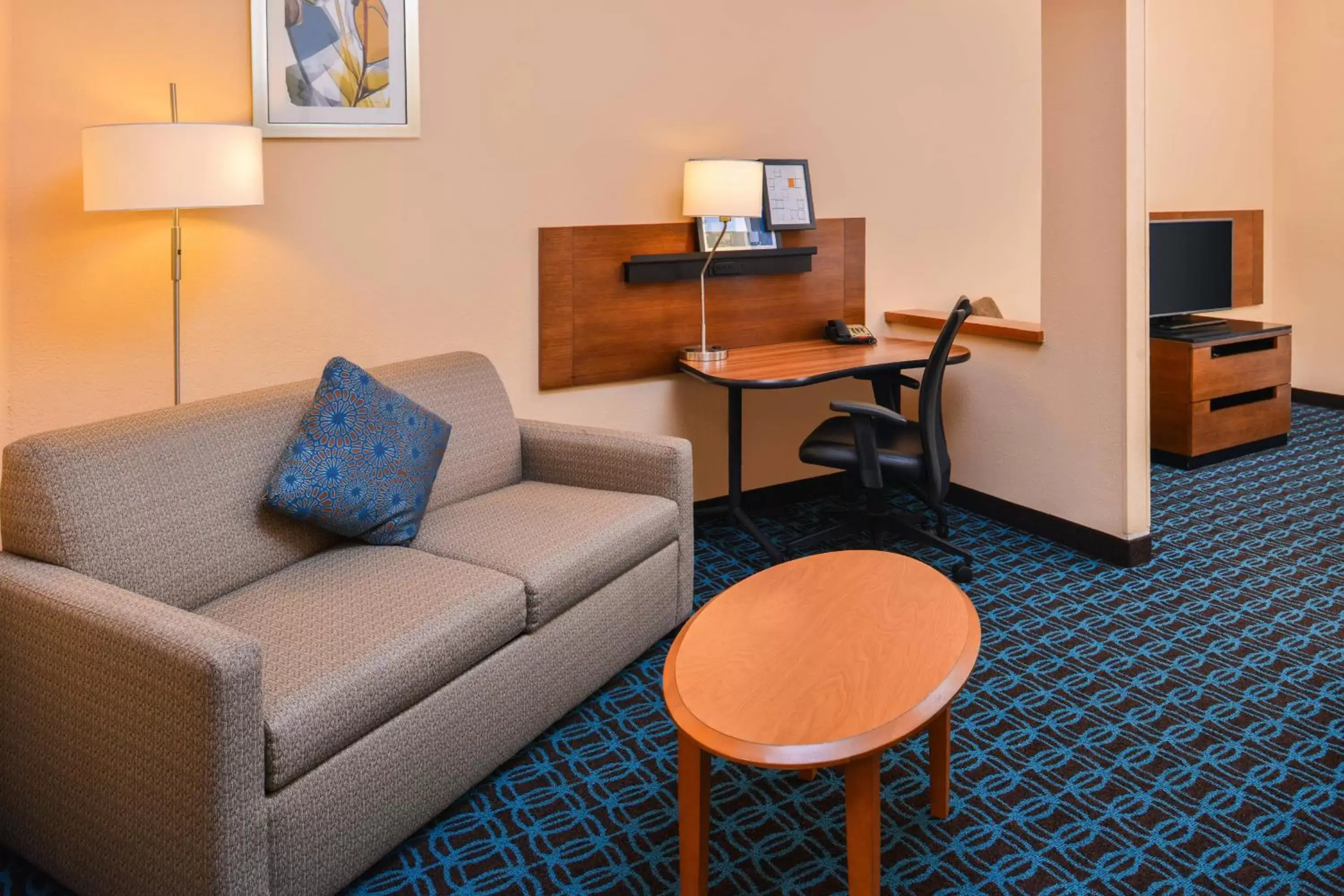 Living room, Seating Area in Fairfield Inn & Suites Beaumont