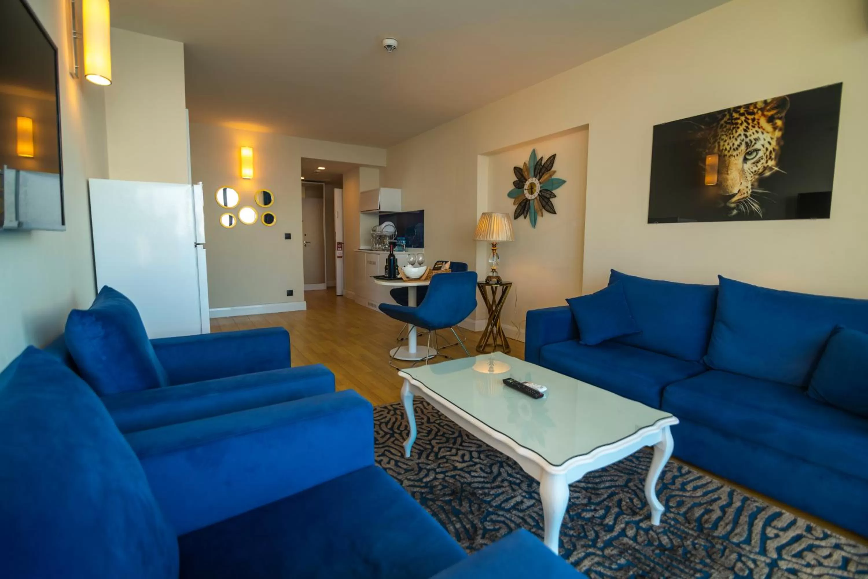 TV and multimedia, Seating Area in Orbi City Luxury Suite