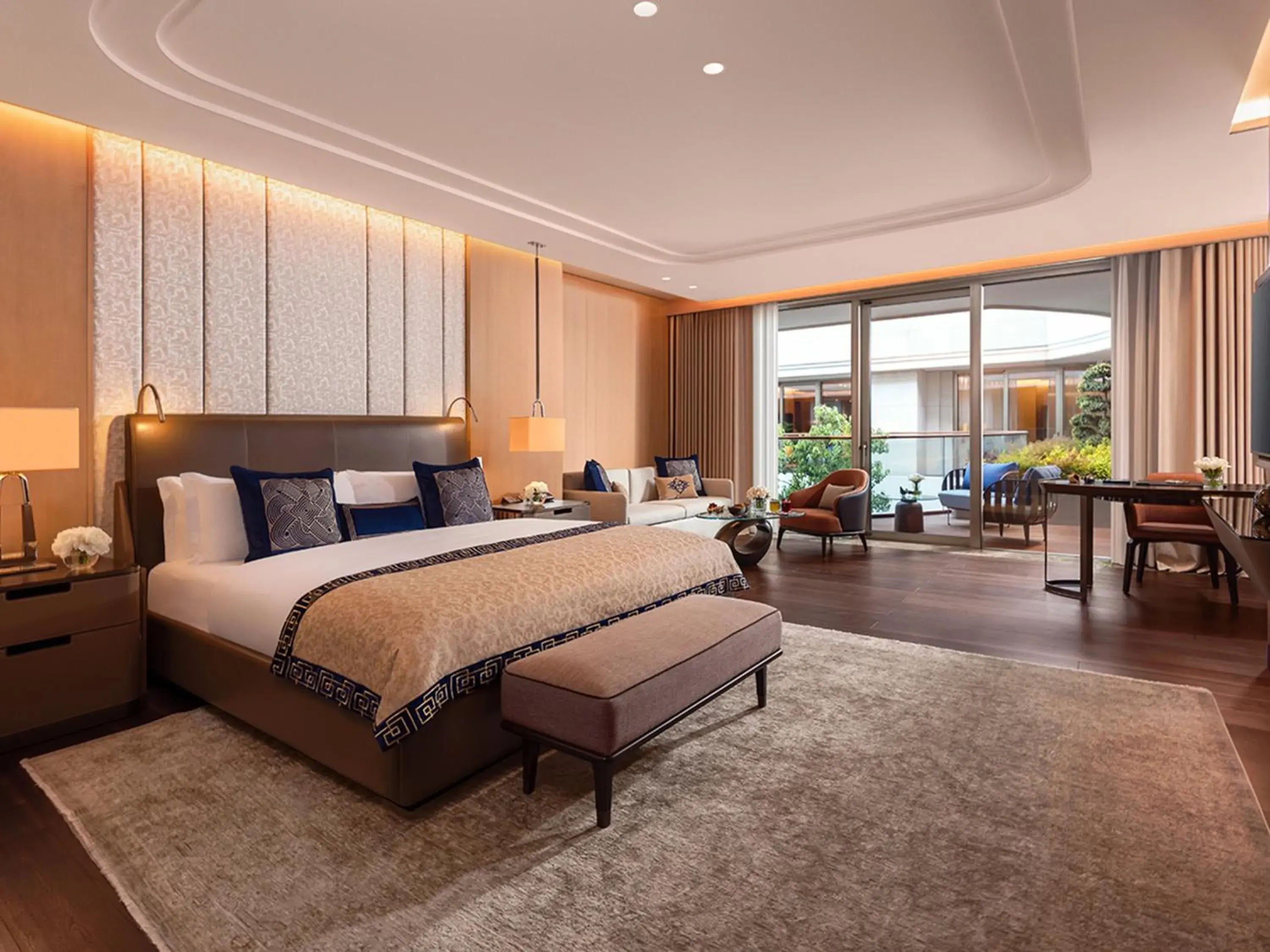 Bedroom in Mandarin Oriental Bosphorus, Istanbul
