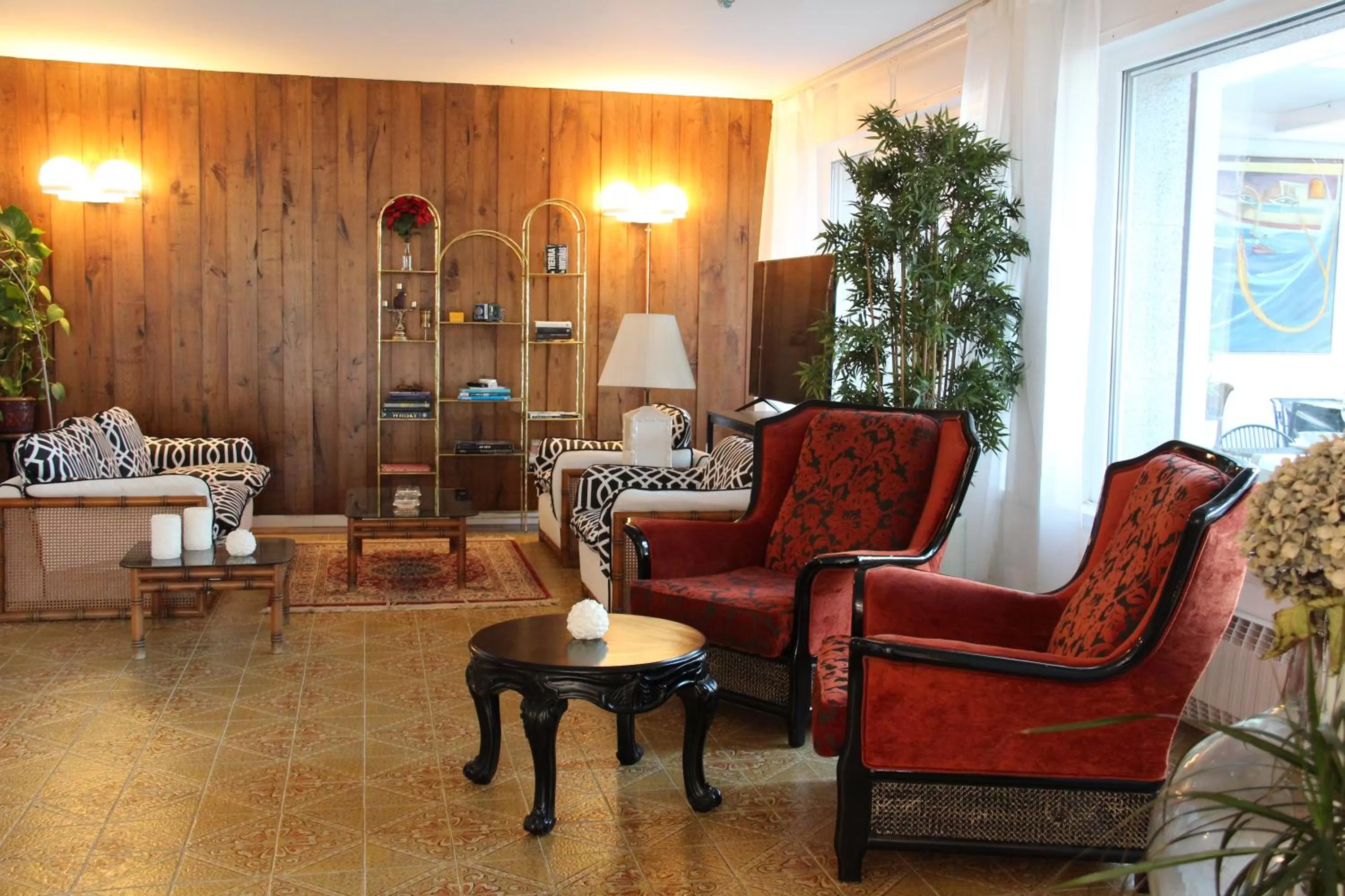 Living room in finca dos Mares