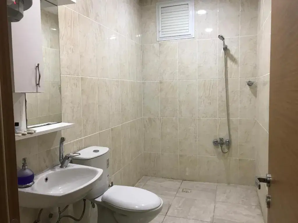 Bathroom in historial hotel