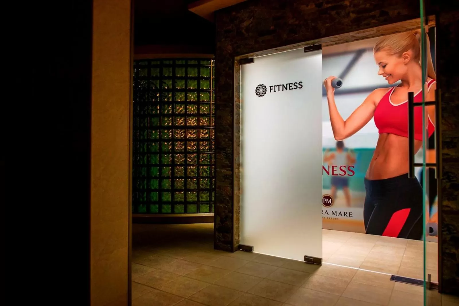 Fitness centre/facilities in Hotel Piatra Mare