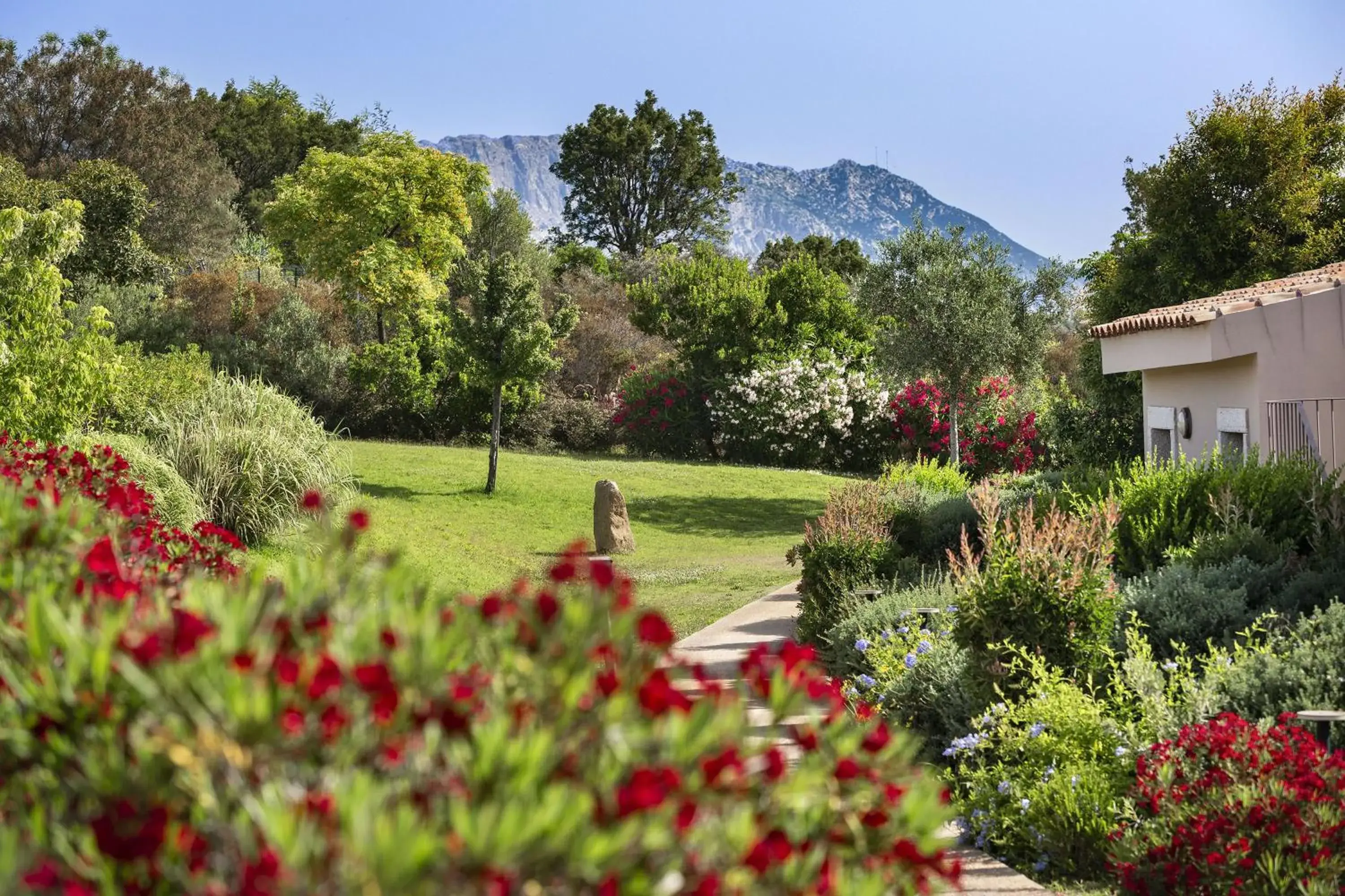 Garden in Baglioni Resort Sardinia - The Leading Hotels of the World