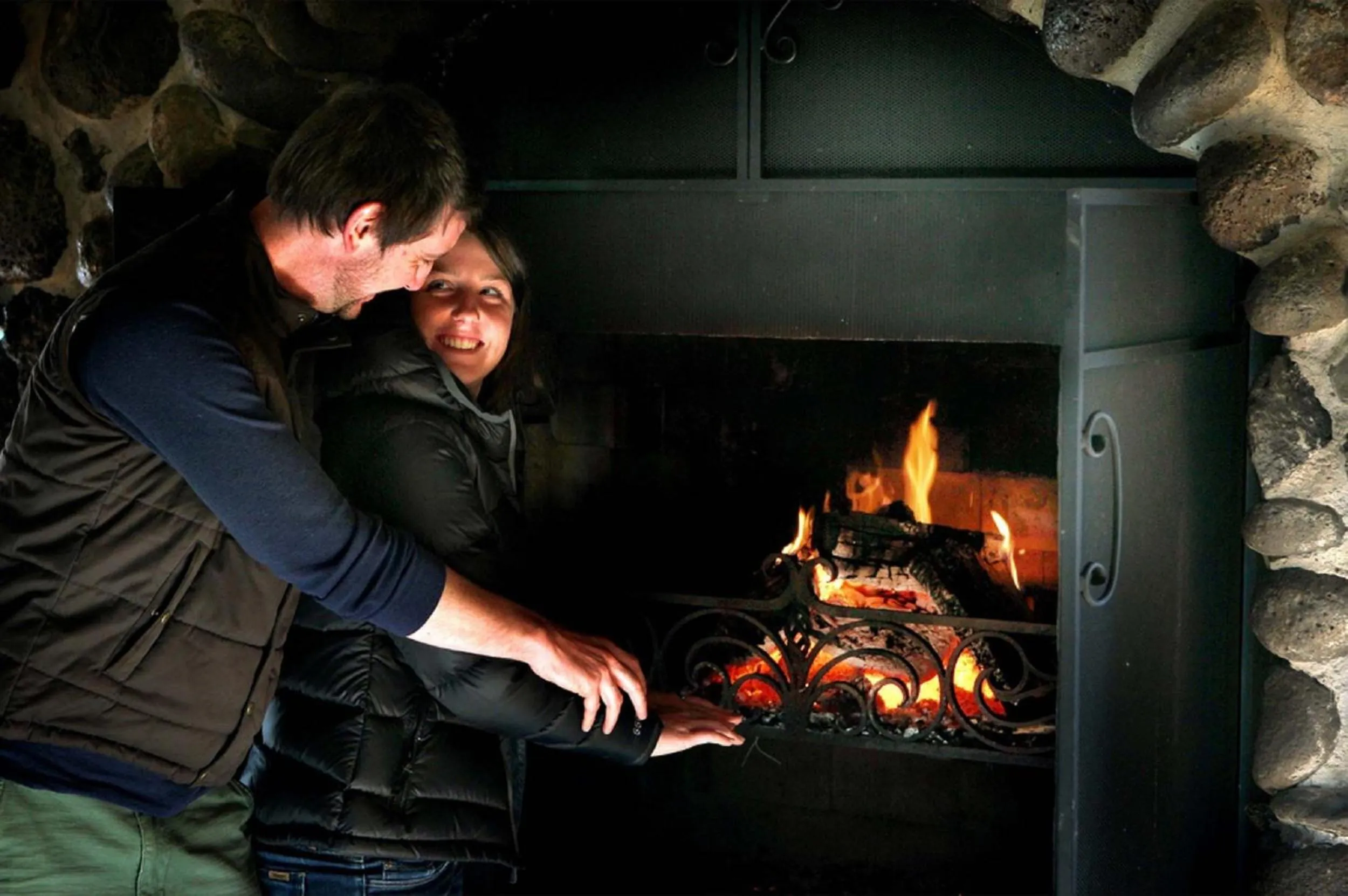 Communal lounge/ TV room in Escarpment Retreat & Day Spa for Couples