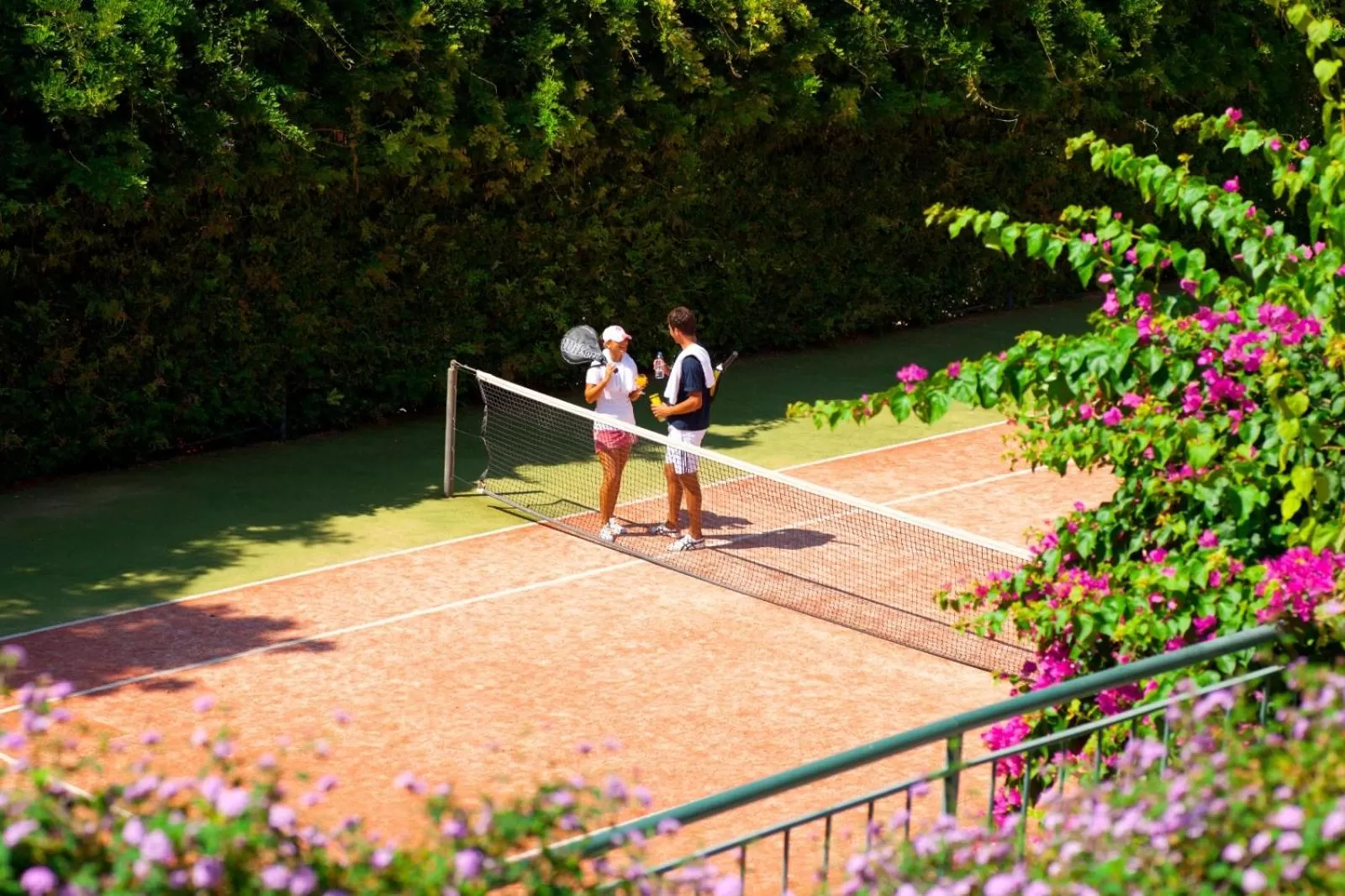 Tennis court in 07 Group Hotel
