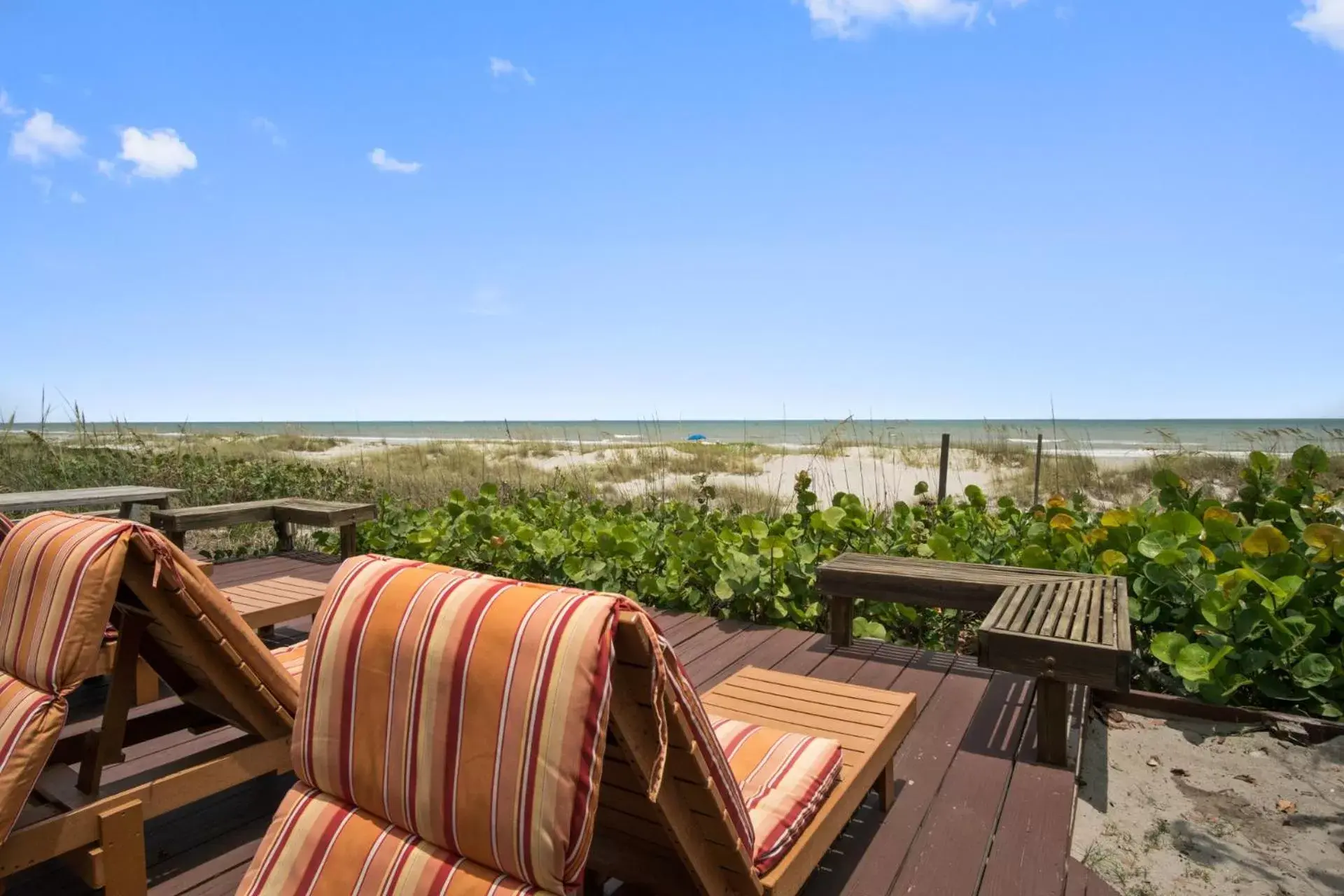 Patio in Beach Place Guesthouses