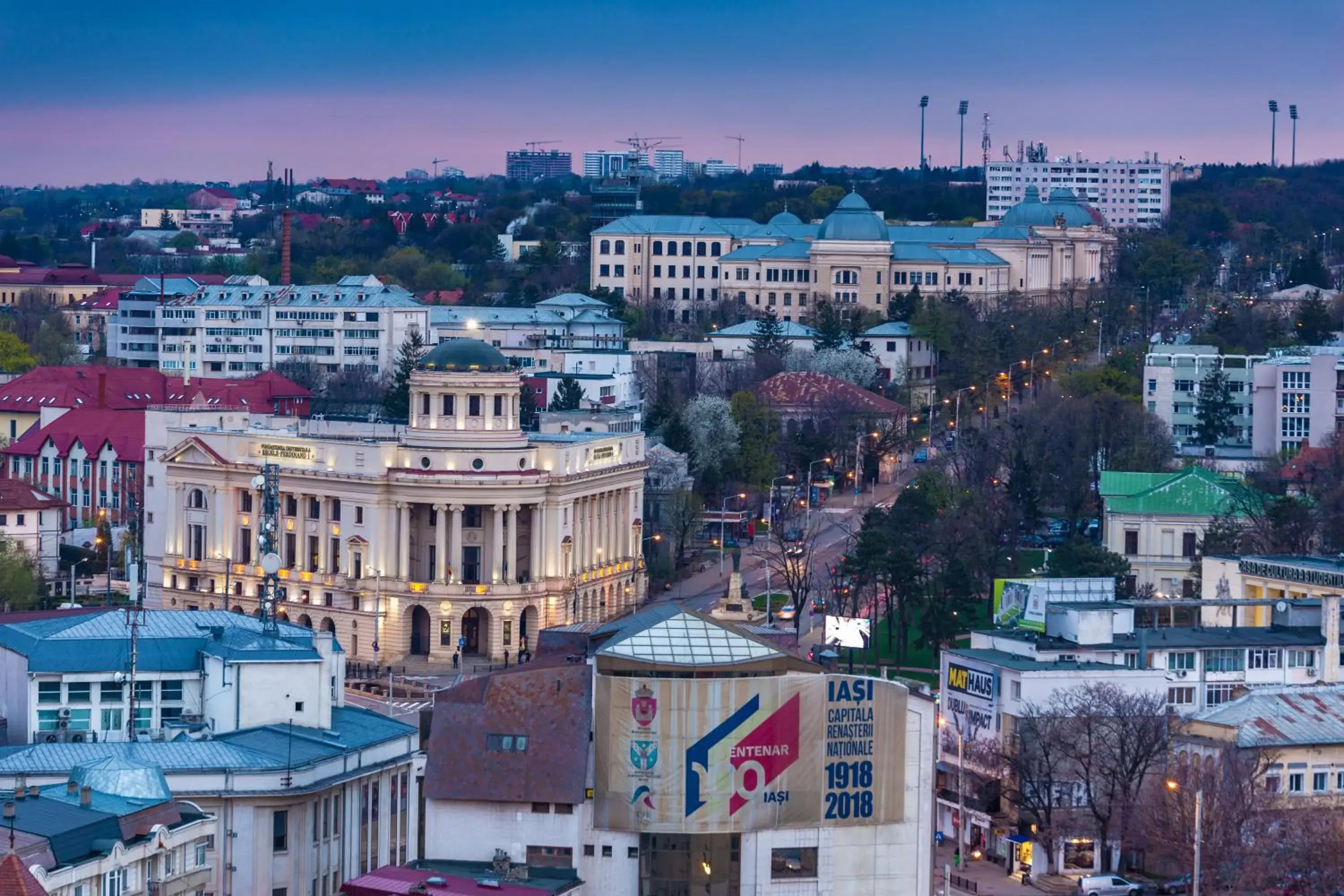 Bird's eye view in Unirea Hotel & Spa