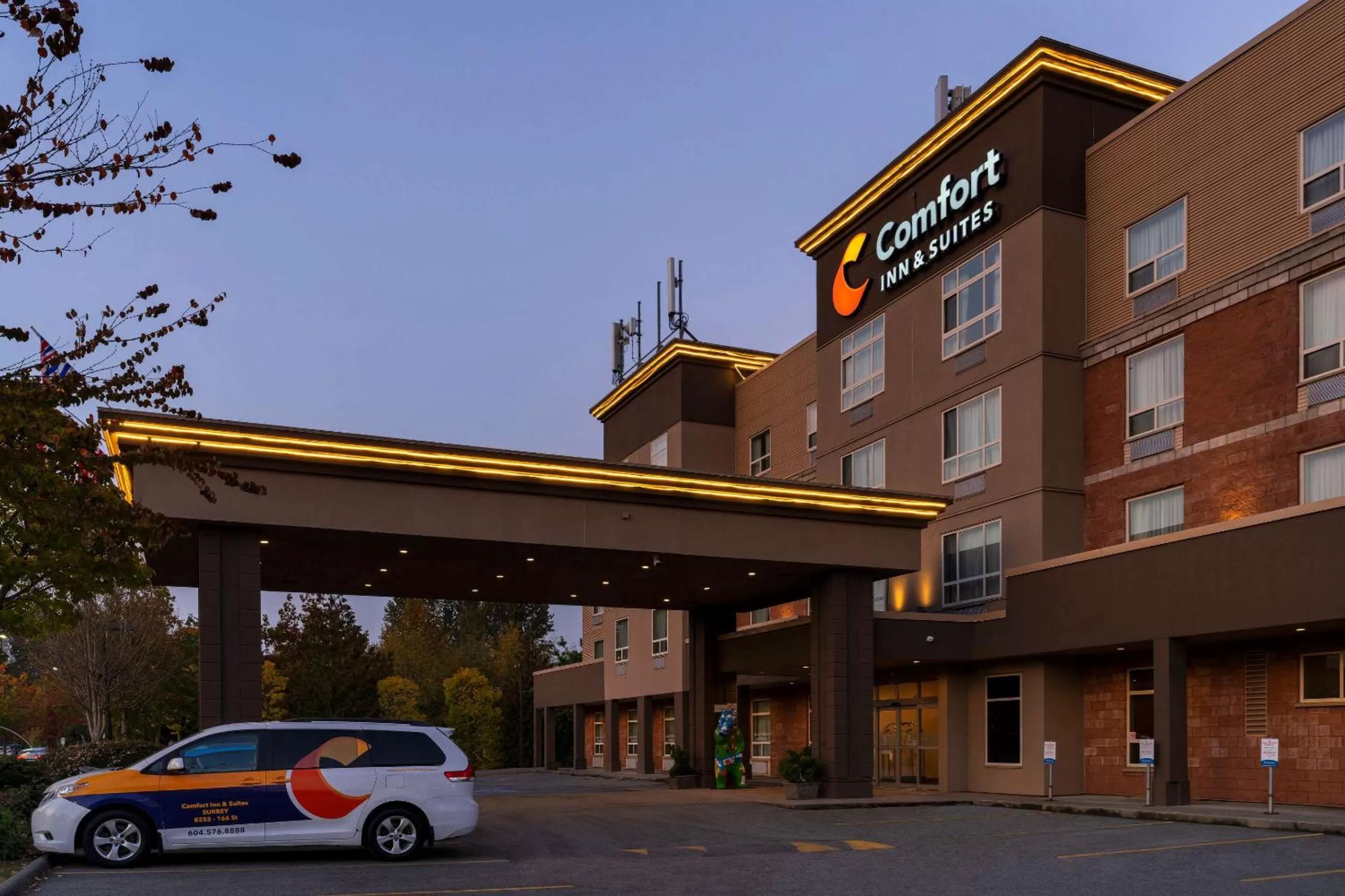 Property building in Comfort Inn & Suites
