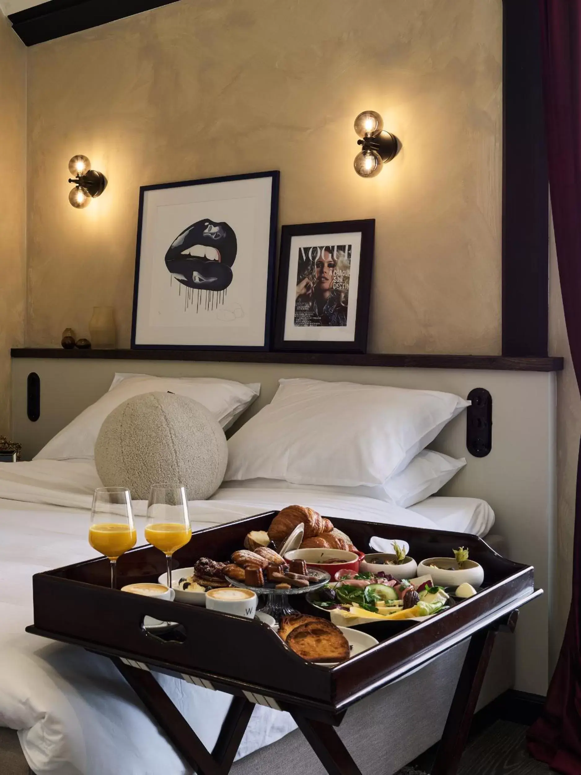 Bed in Boutique Hotel & Restaurant Frenchie