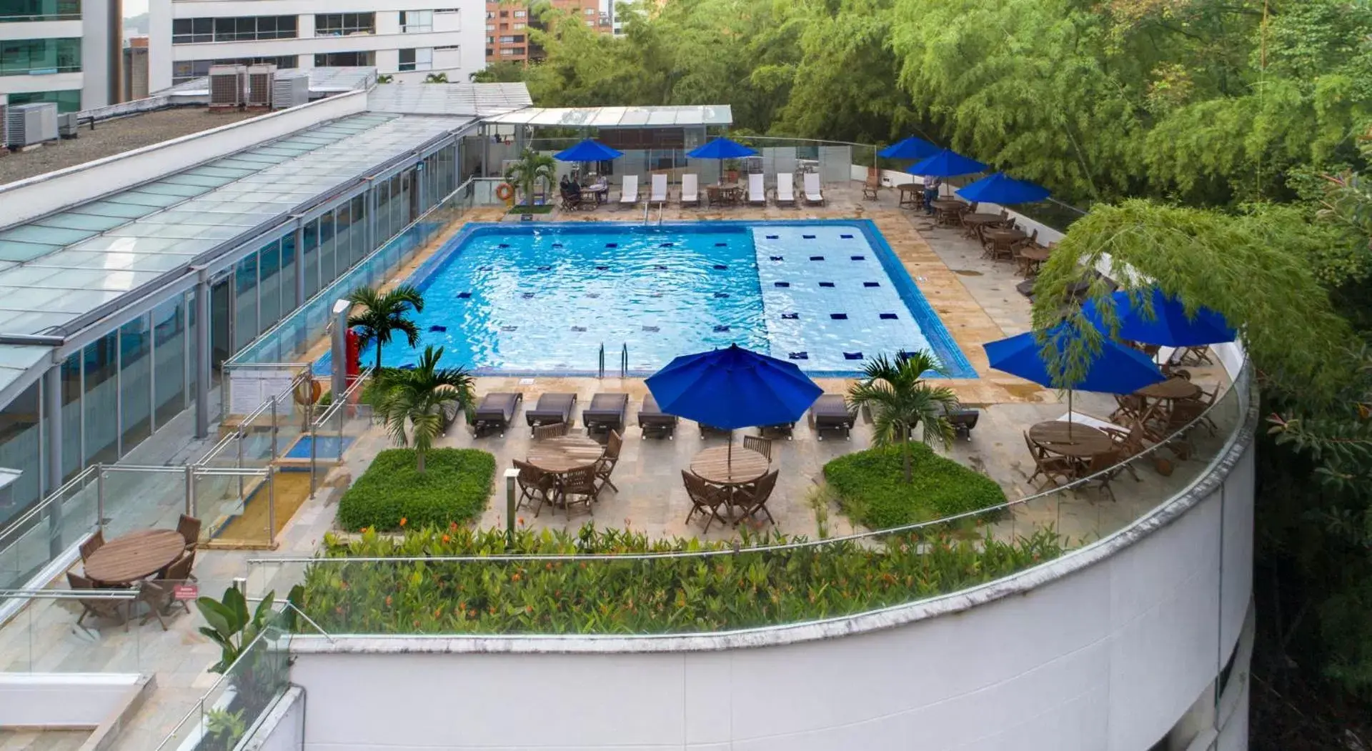 Swimming pool, Pool View in Hotel San Fernando Plaza