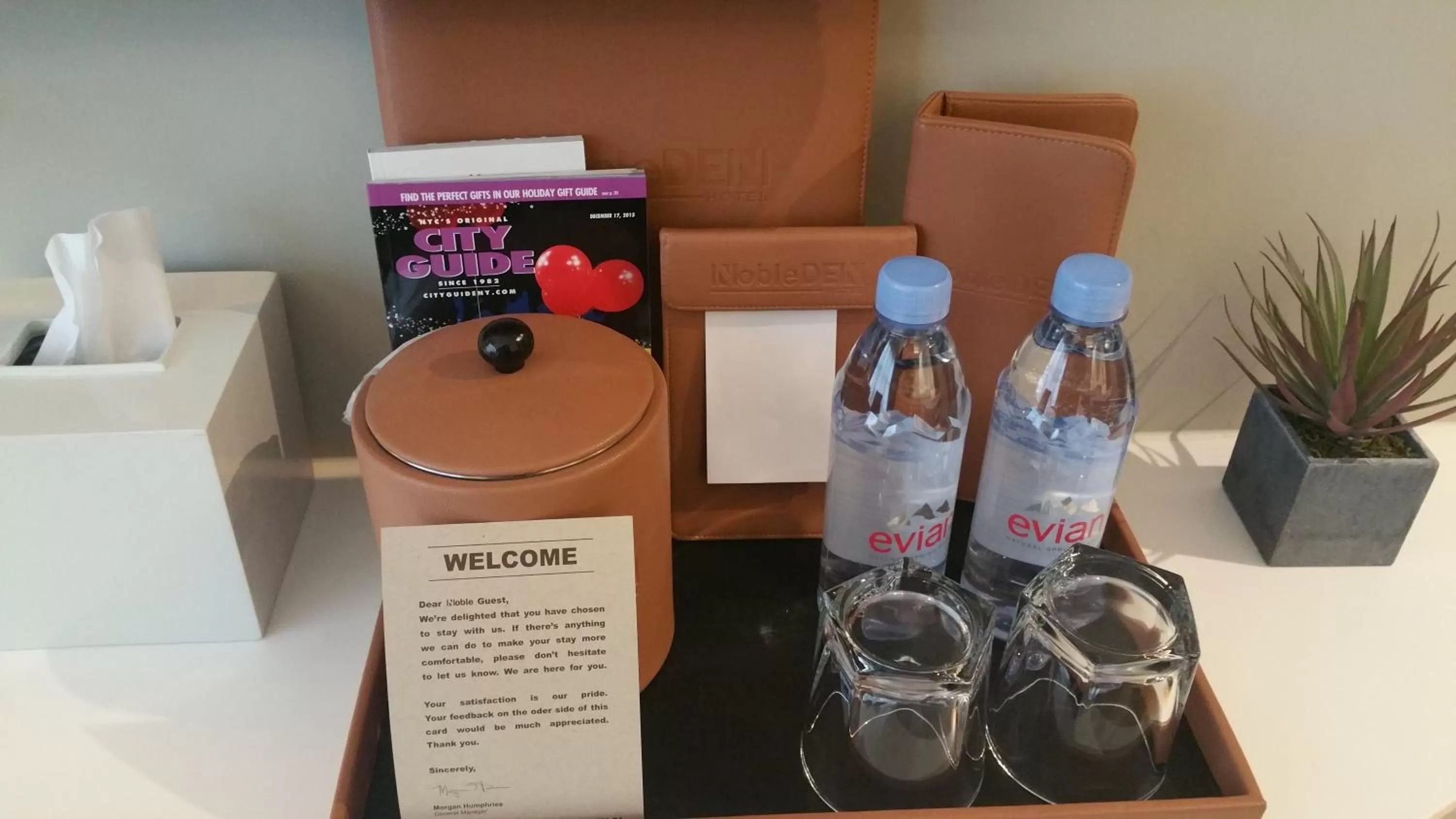 Area and facilities in NobleDEN Hotel