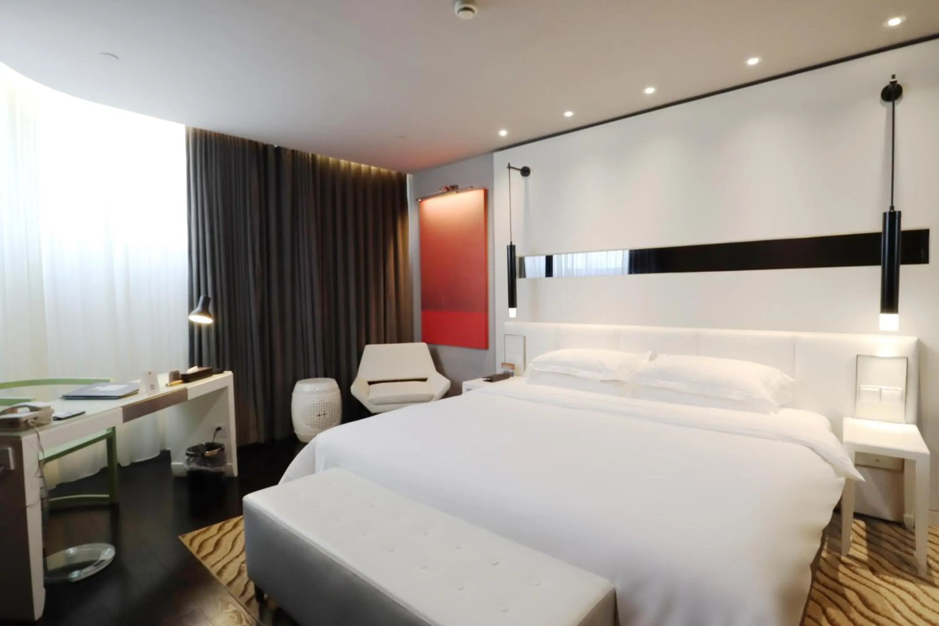 Bedroom, Bed in Metropolo Dahua Hotel Shanghai Bedroom, Bed in Metropolo Dahua Hotel Shanghai