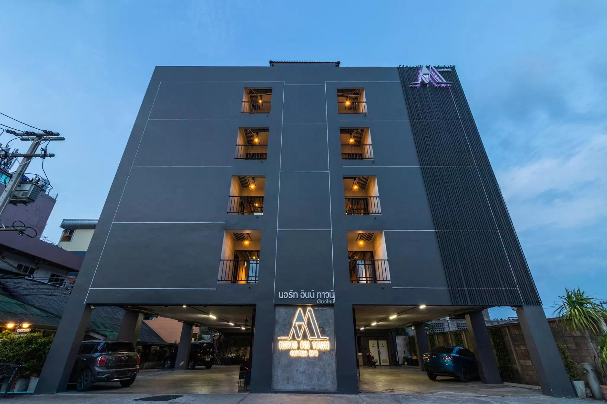 Property building in North Inn Town Chiangmai