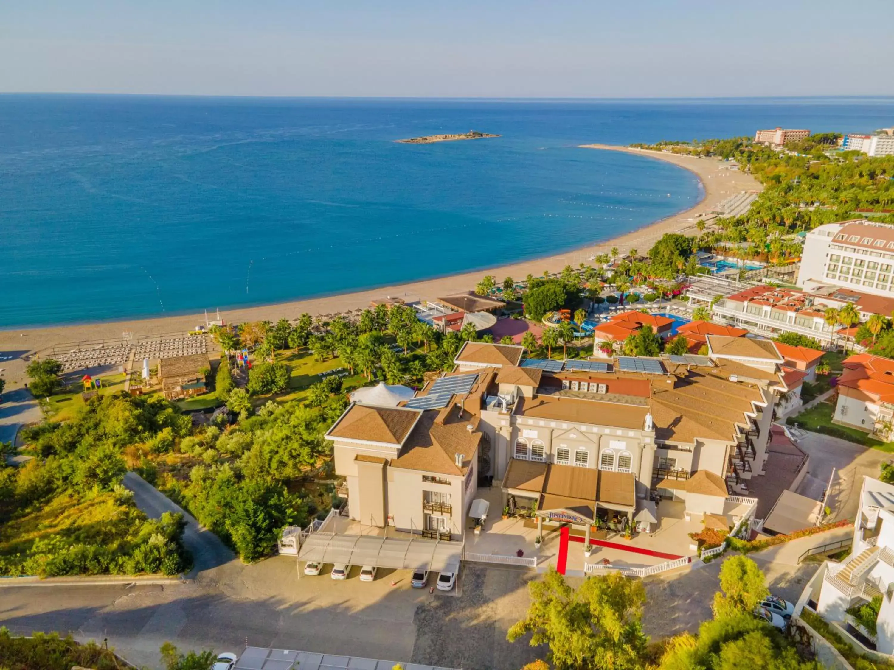 Bird's eye view, Bird's-eye View in Justiniano Deluxe Resort