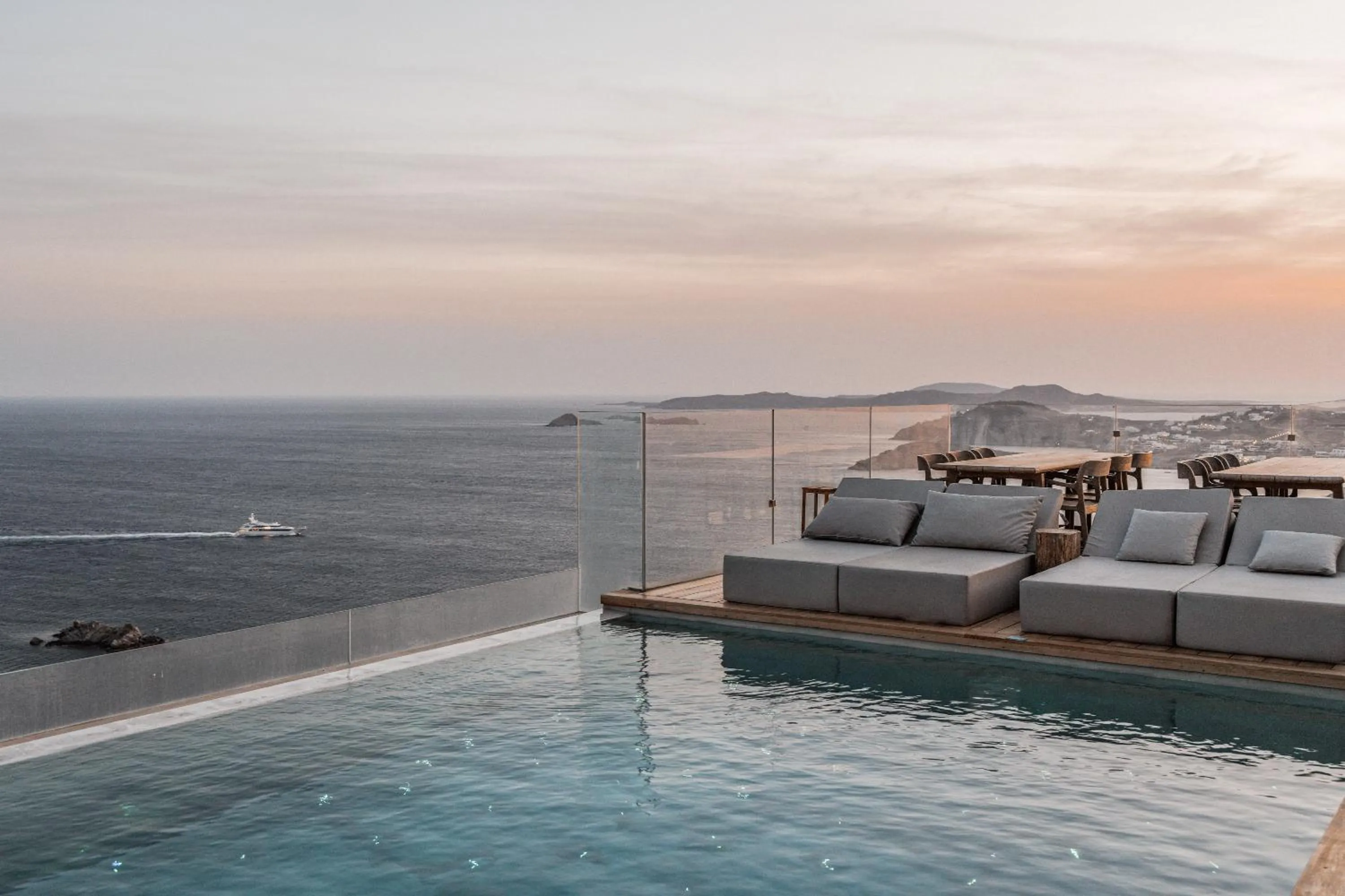 Sea view in Alissachni Mykonos