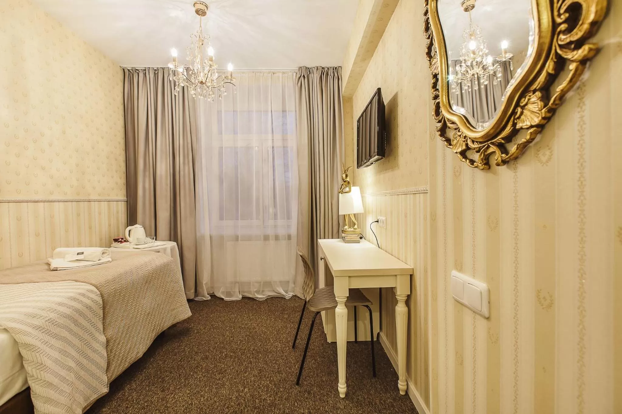 Photo of the whole room, Bed in Old Town Hotel Bohema, Klaipėda