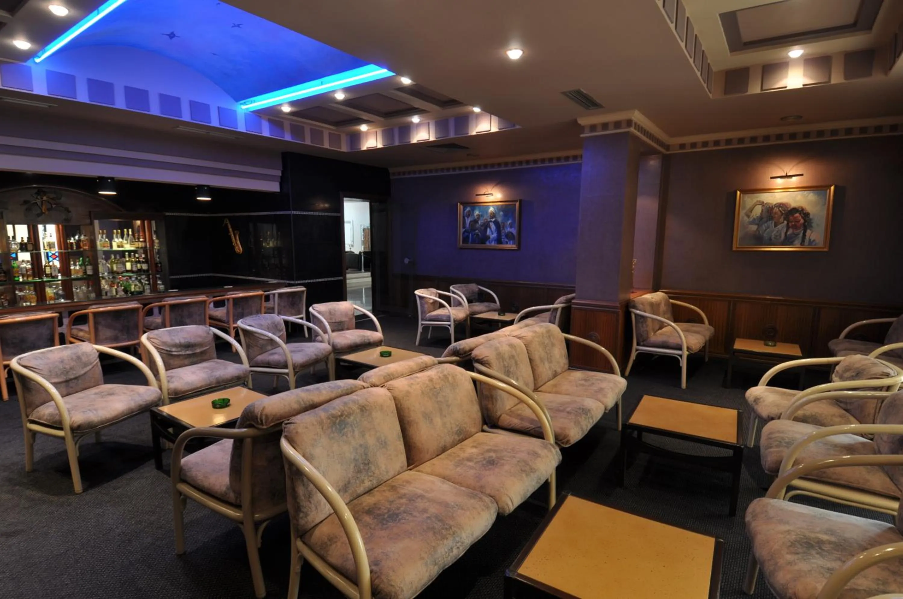 Lounge or bar in Hôtel Wassim