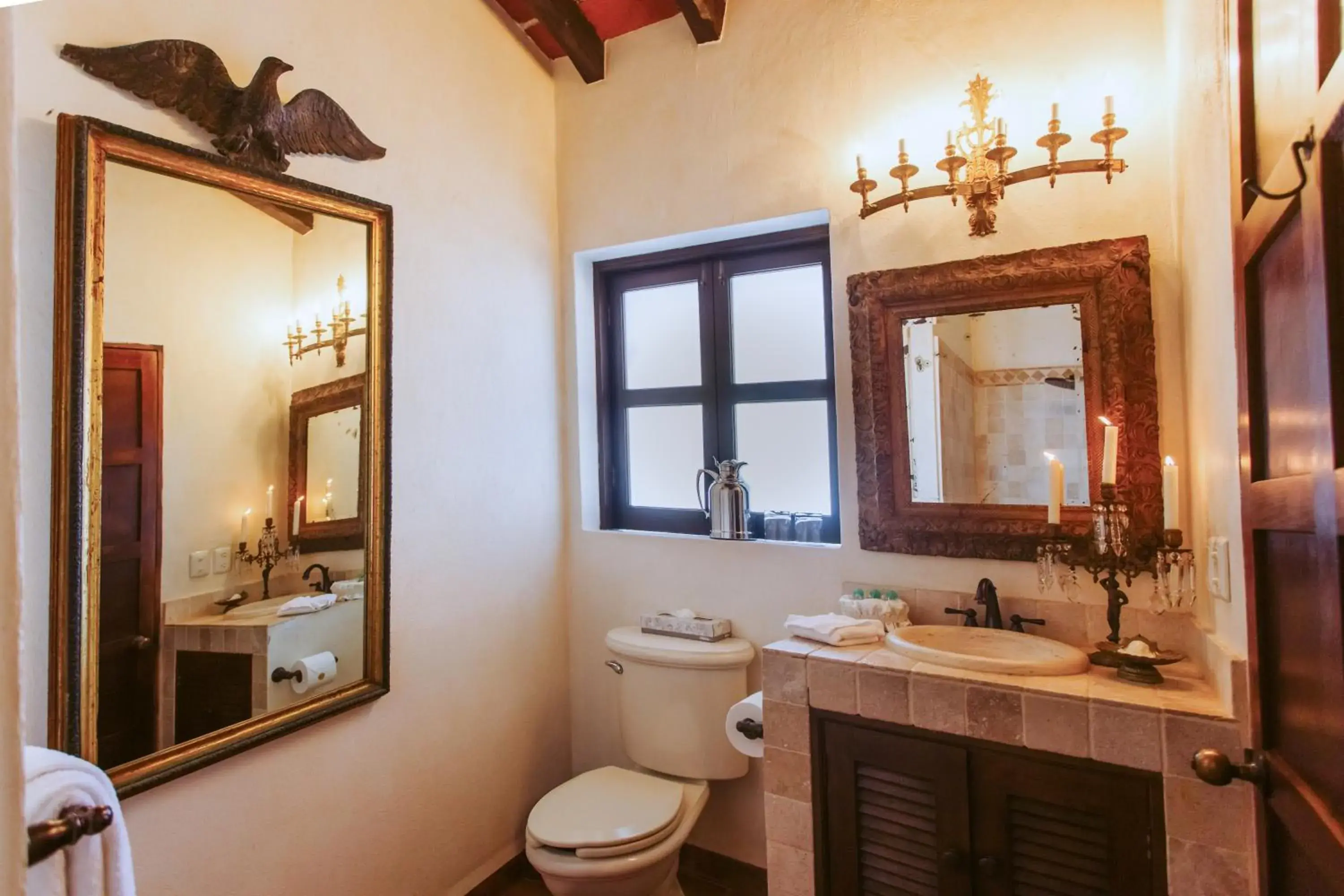 Toilet, Bathroom in Hacienda San Angel