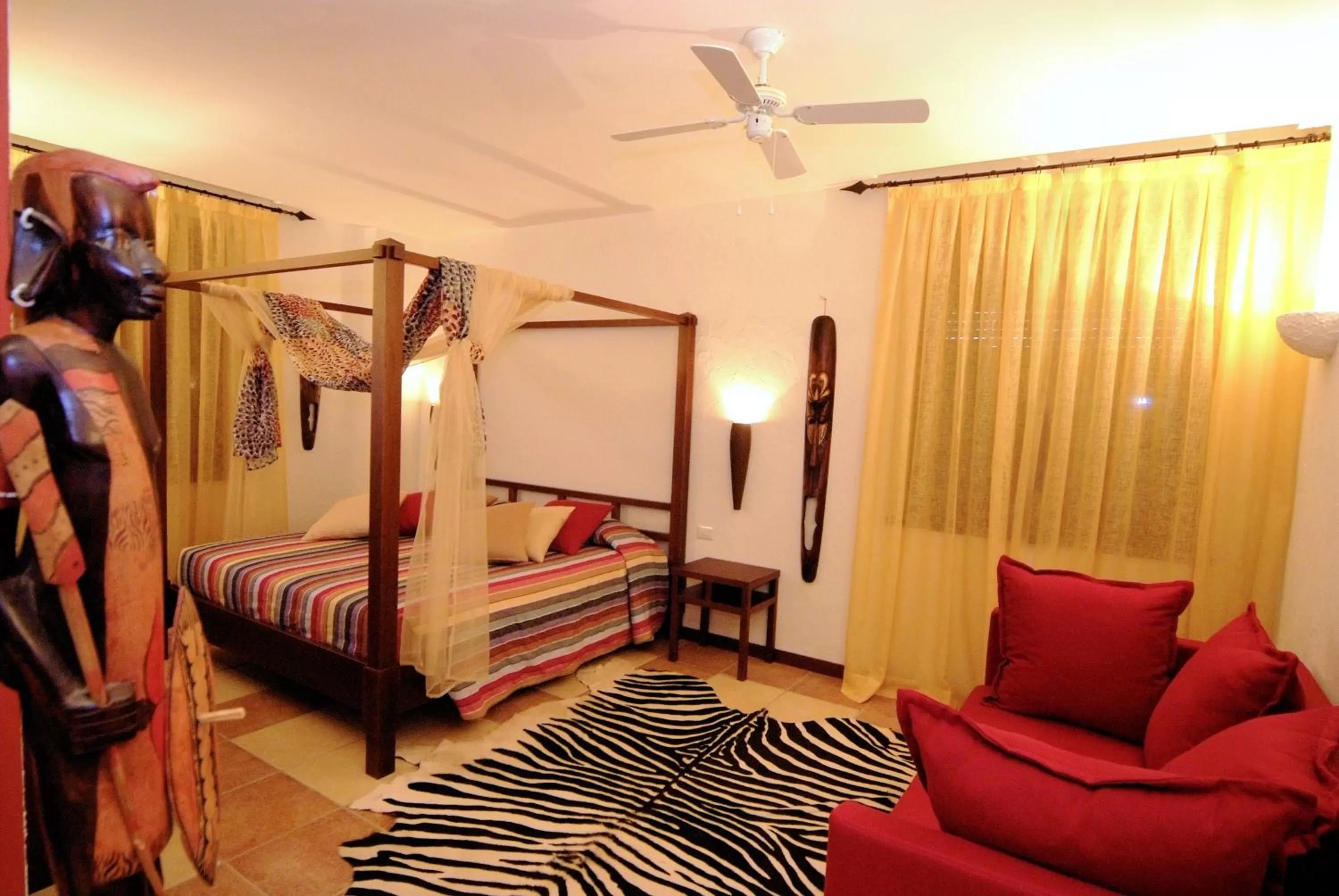 Bedroom, Bed in Design Suite Tirano